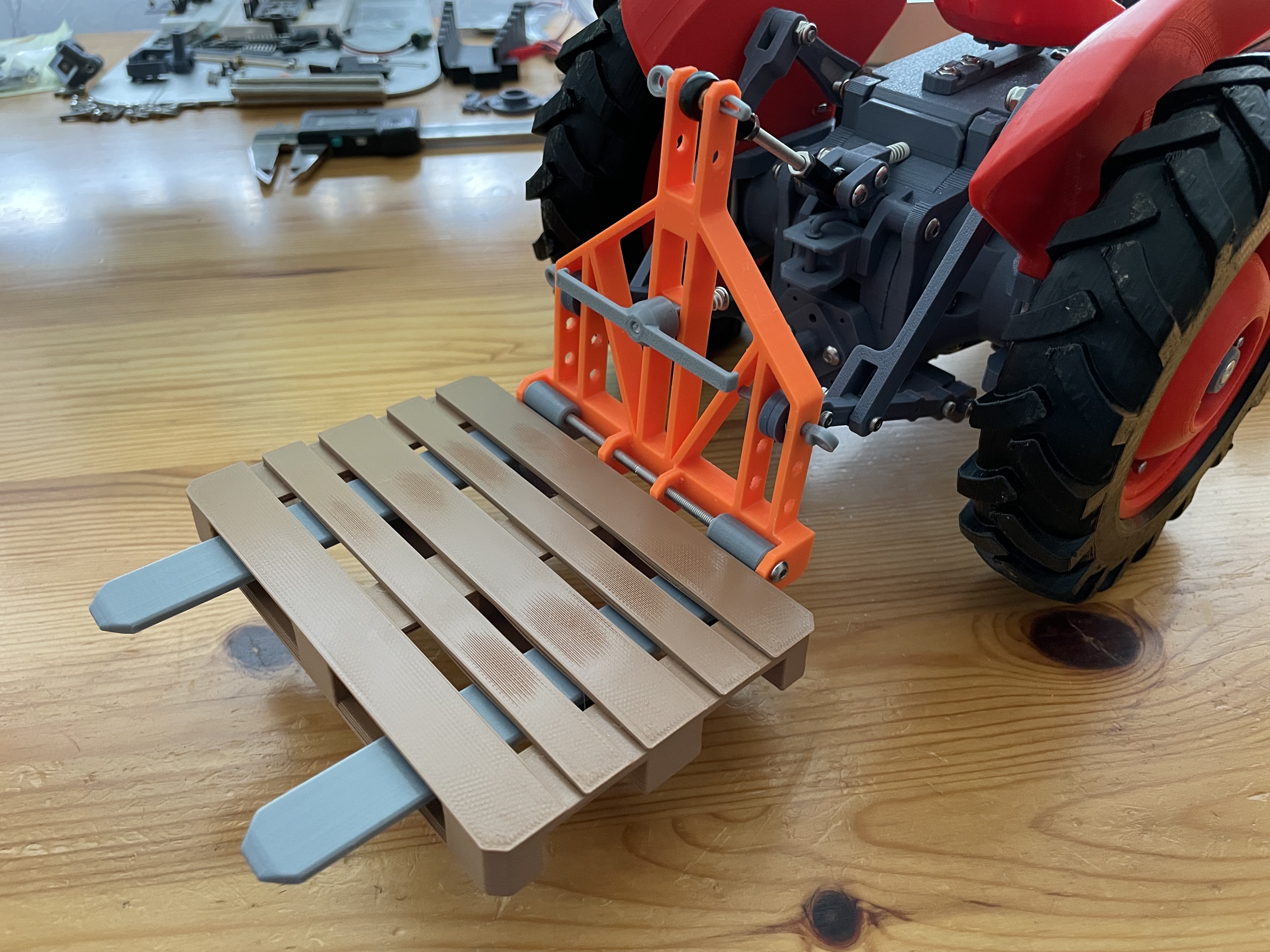 Pallet Forks Lifter for OpenRC Tractor