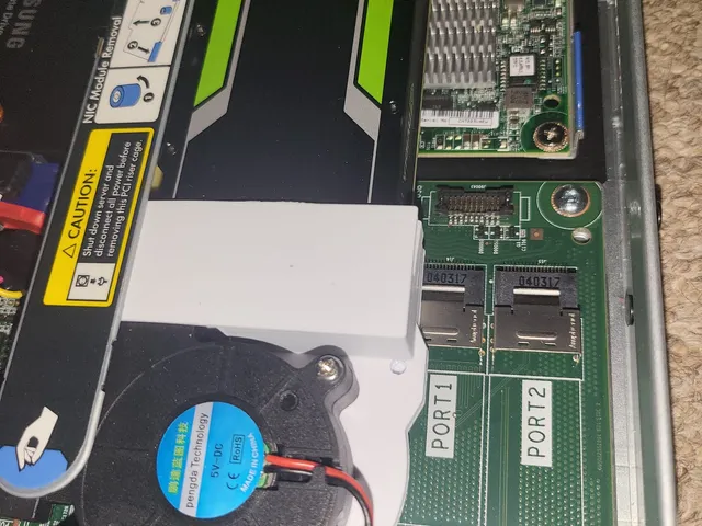Nvidia Tesla P4 Fan Shroud