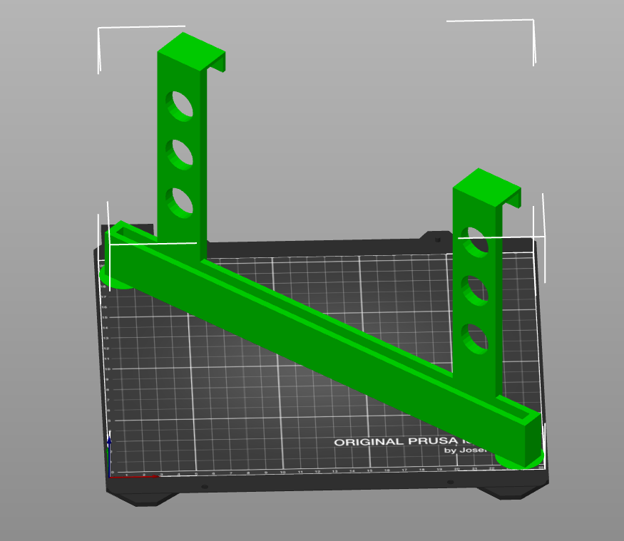 Hanging Book Shelf Remix to hook on doors