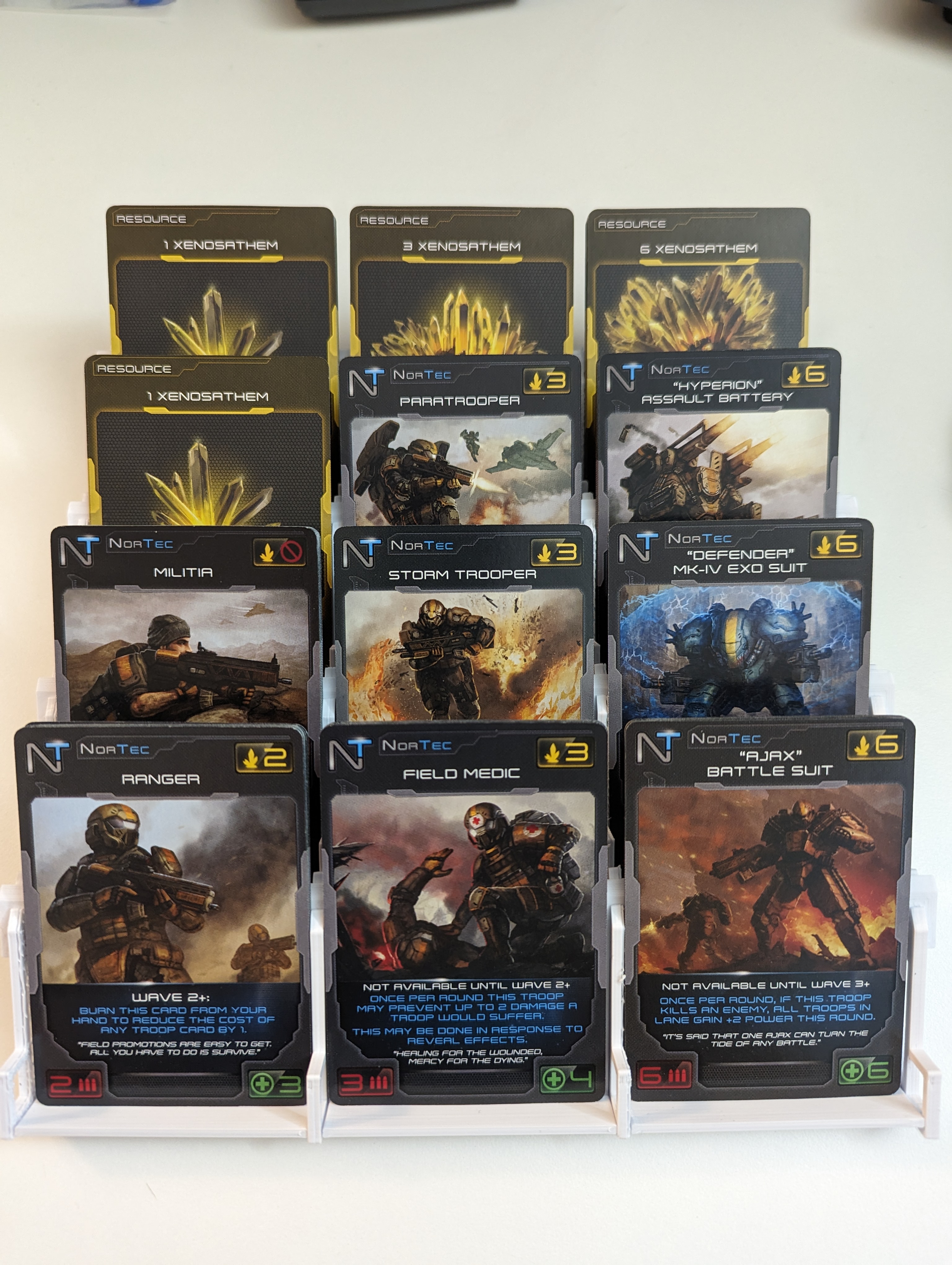 Snap Together "Marketplace" Card Tray / Grid