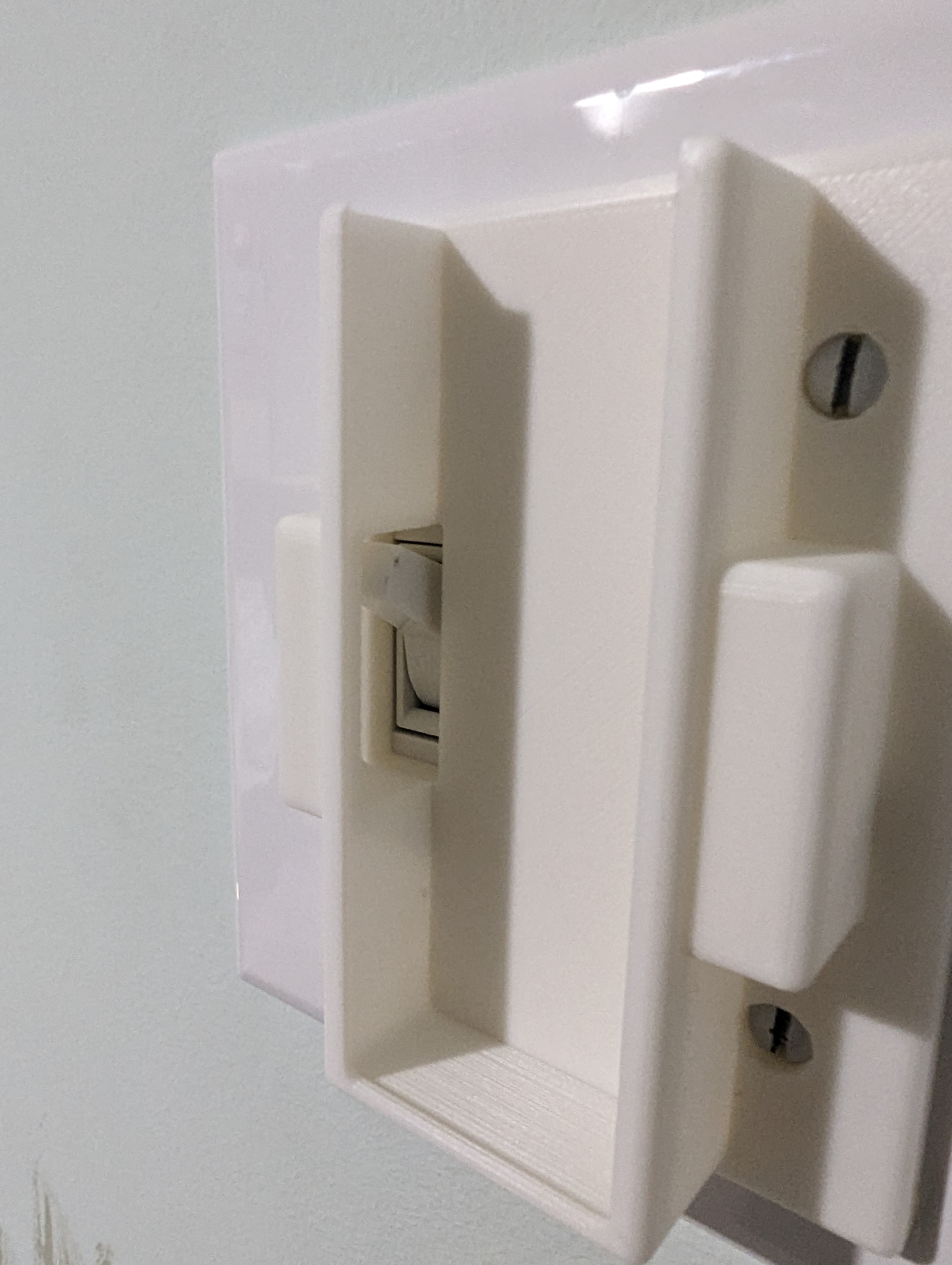 Light Switch Plate with Remote Holder by brettvitaz, Download free STL  model