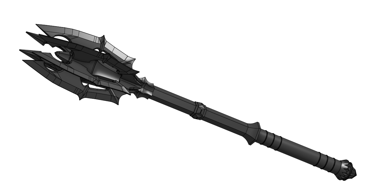 Miniatura 6 do modelo 3D Sauron's Mace