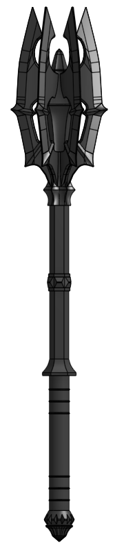 Miniatura 7 do modelo 3D Sauron's Mace