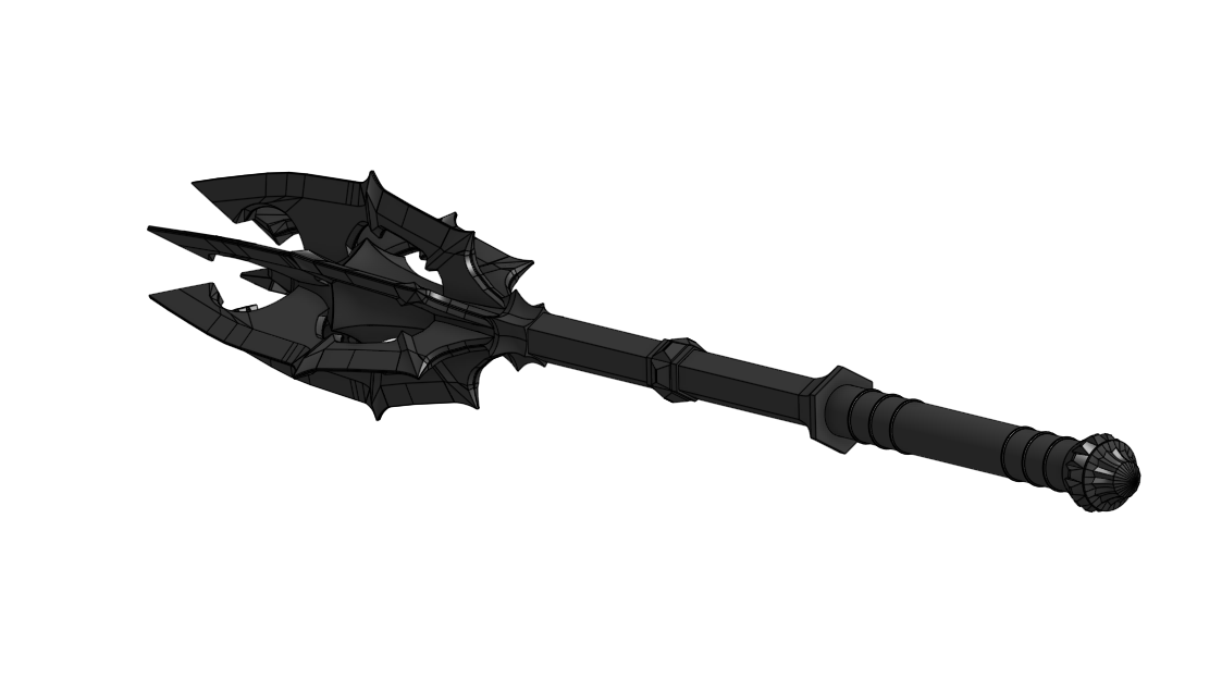 Miniatura 8 do modelo 3D Sauron's Mace