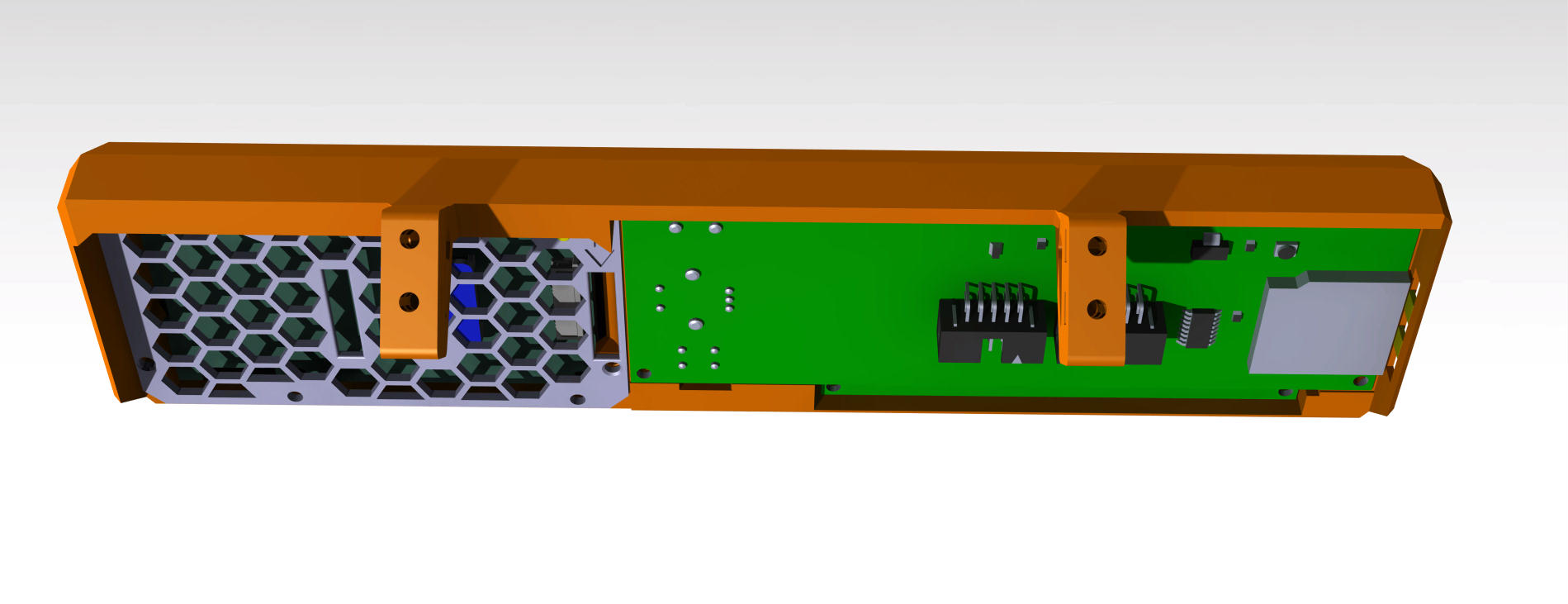 PRUSA MK3S Front panel for DSI 3.5