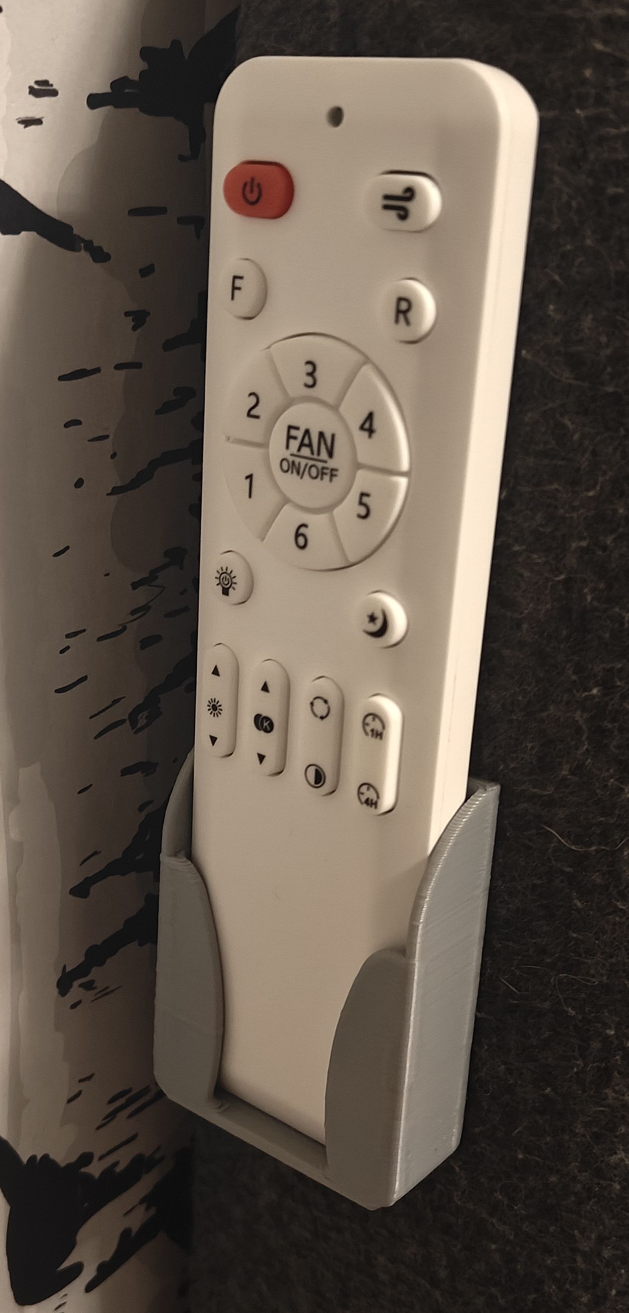 Remote control holder