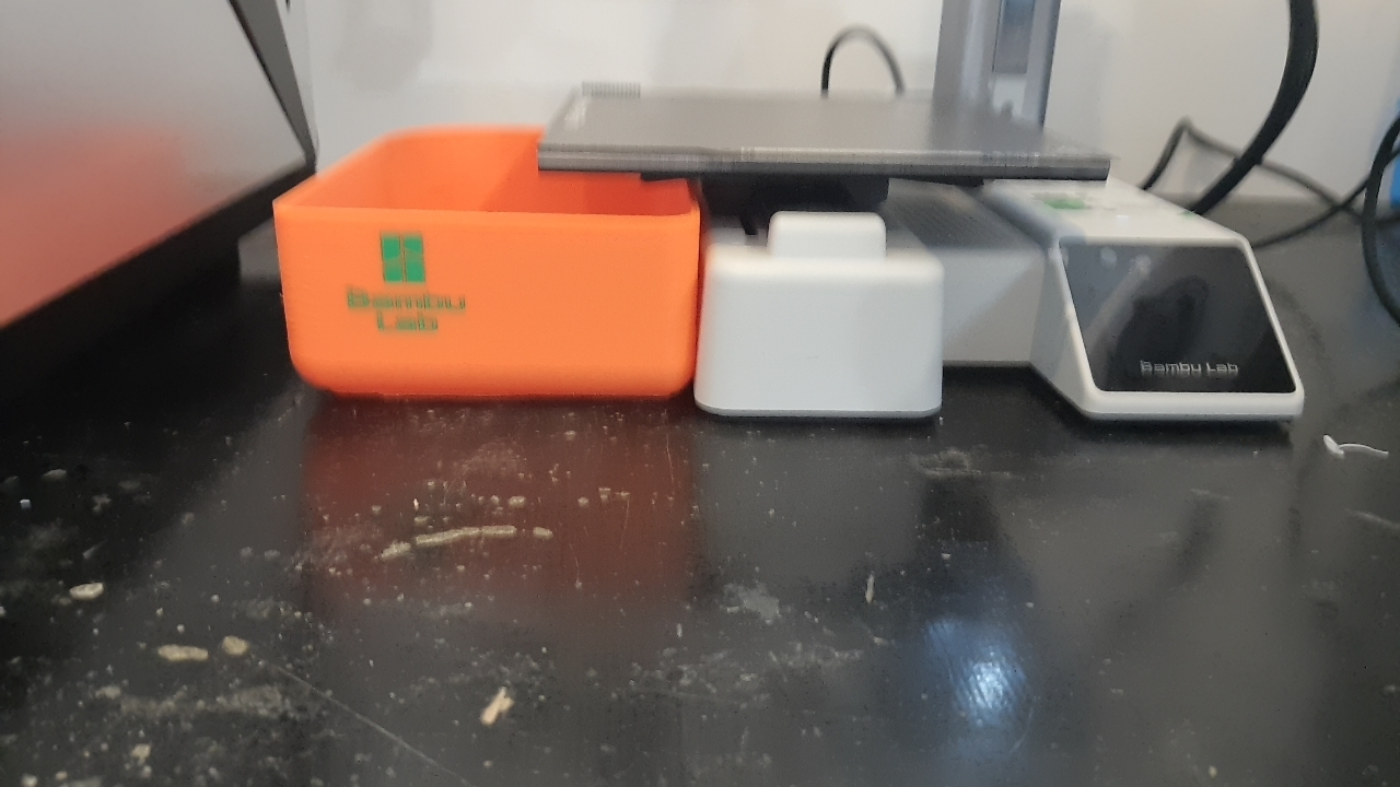 A simple “poop” tray for Bambu Lab A1 mini