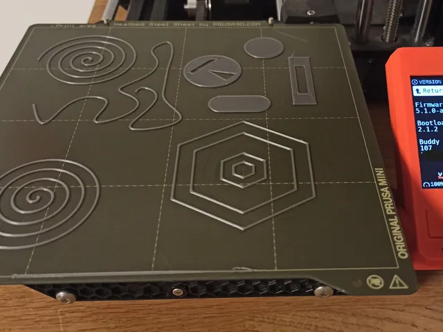 Speed Test Prusa Mini+ Input Shaper