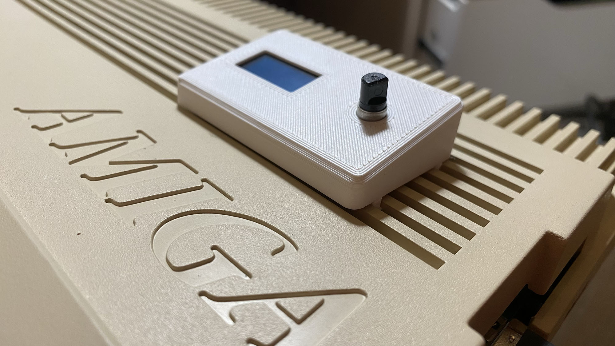 AMIGA 500 Gotek OLED with Encoder