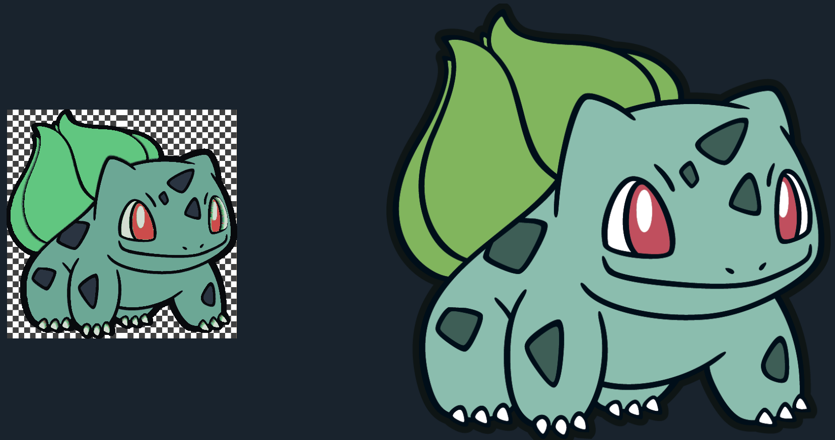 HueForge Bulbasaur [Multicolor]