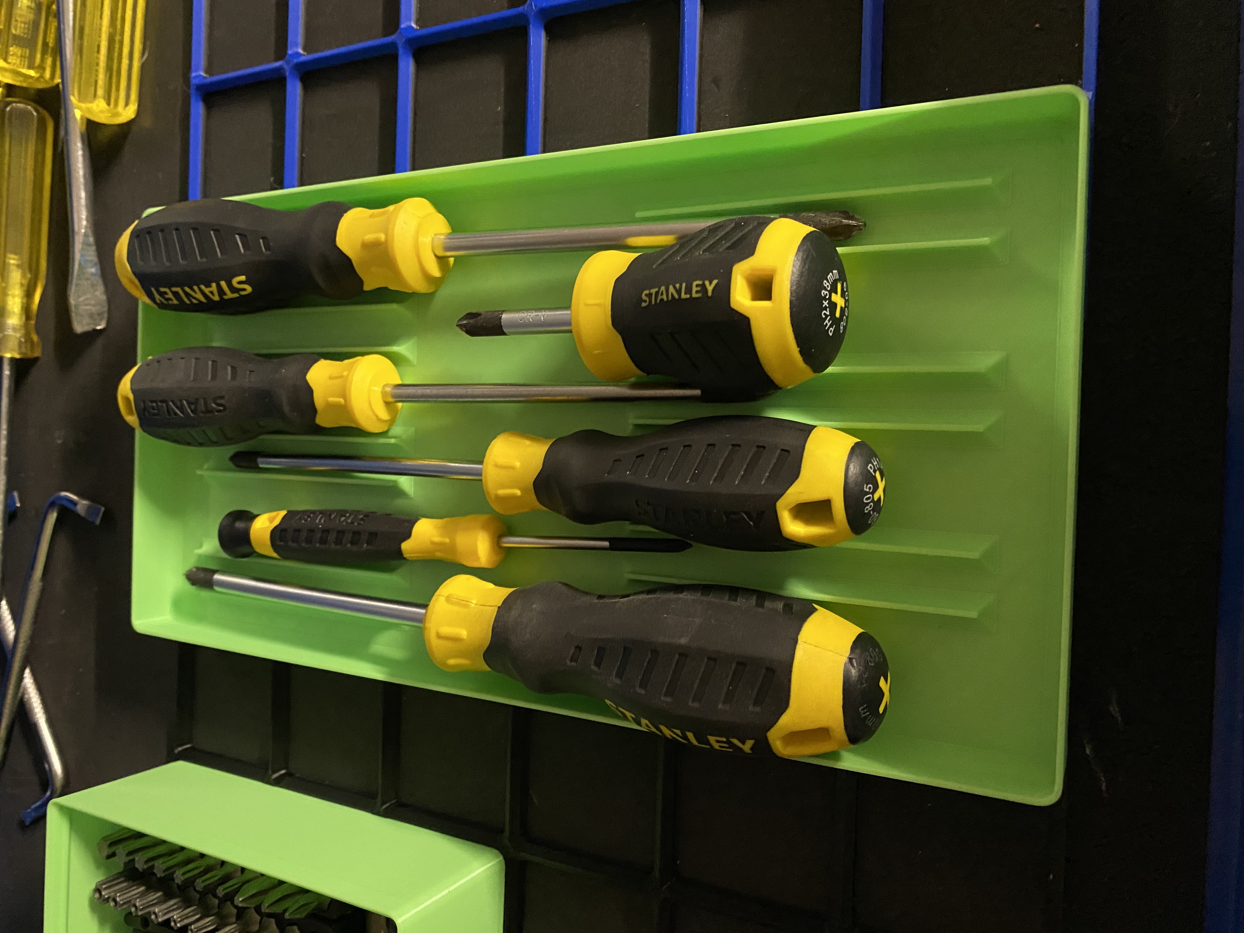 Gridfinity Screwdriver Tray