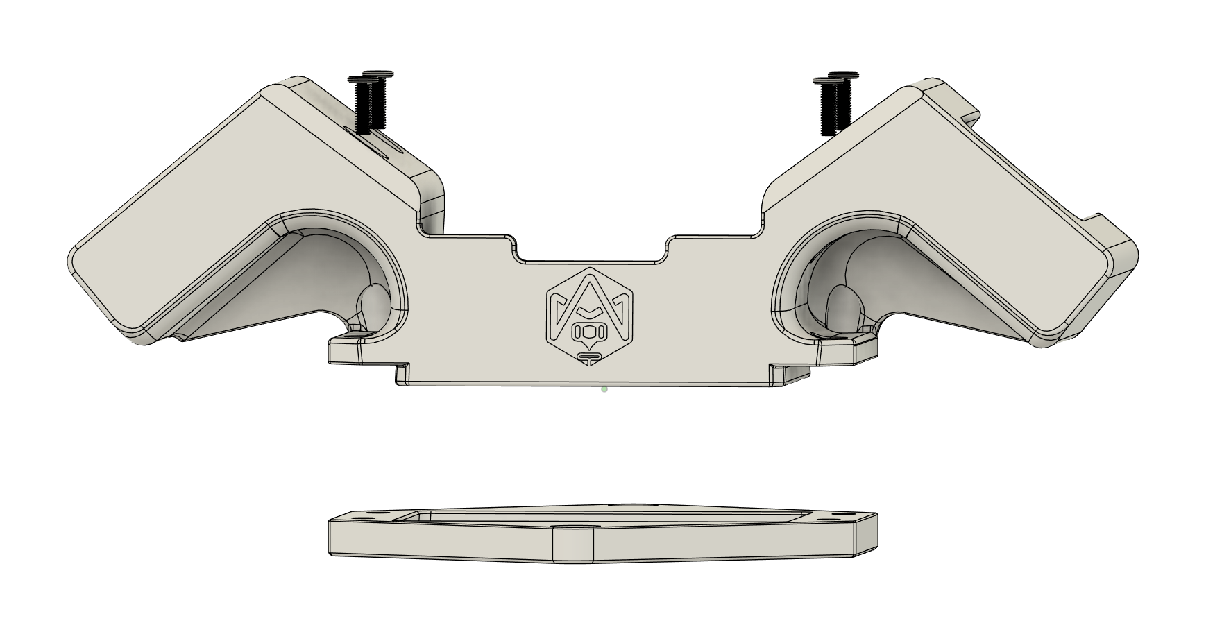 Saturn 4 and 4 Ultra  build plate HANDLE V3 (double sided dripper)