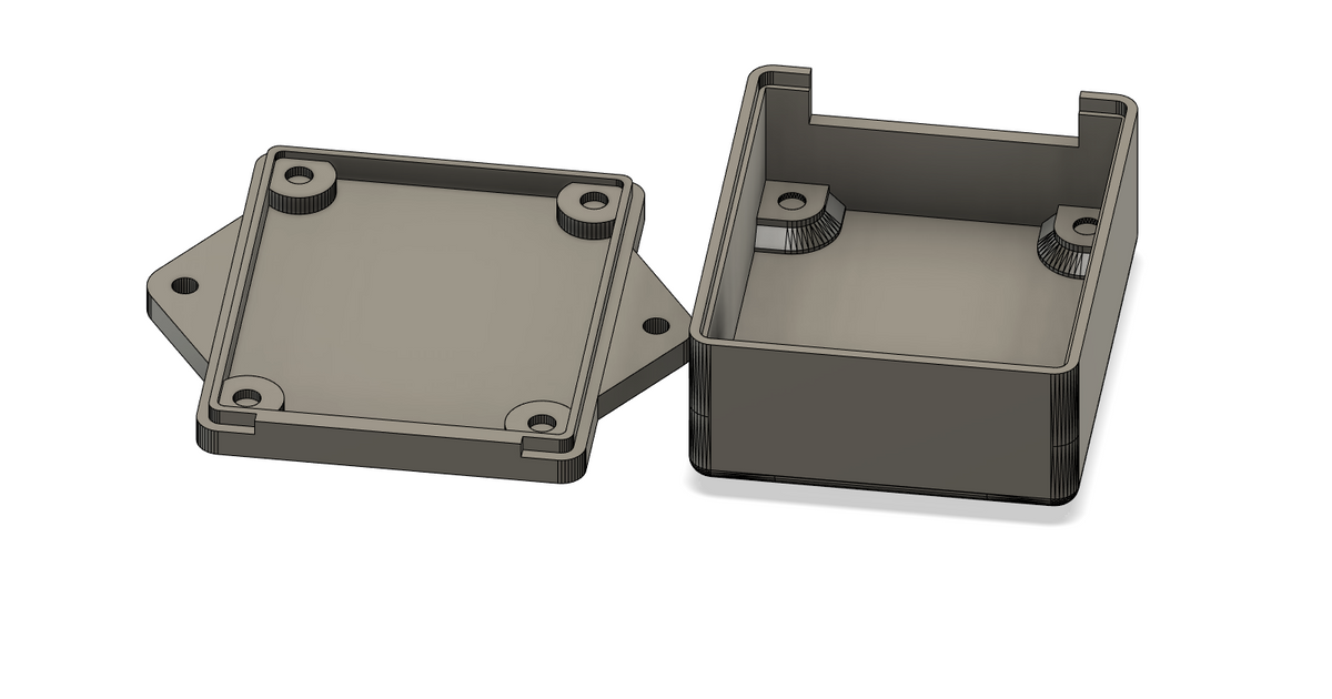 Relay Case for 2x 24v relay by Will Download free STL model