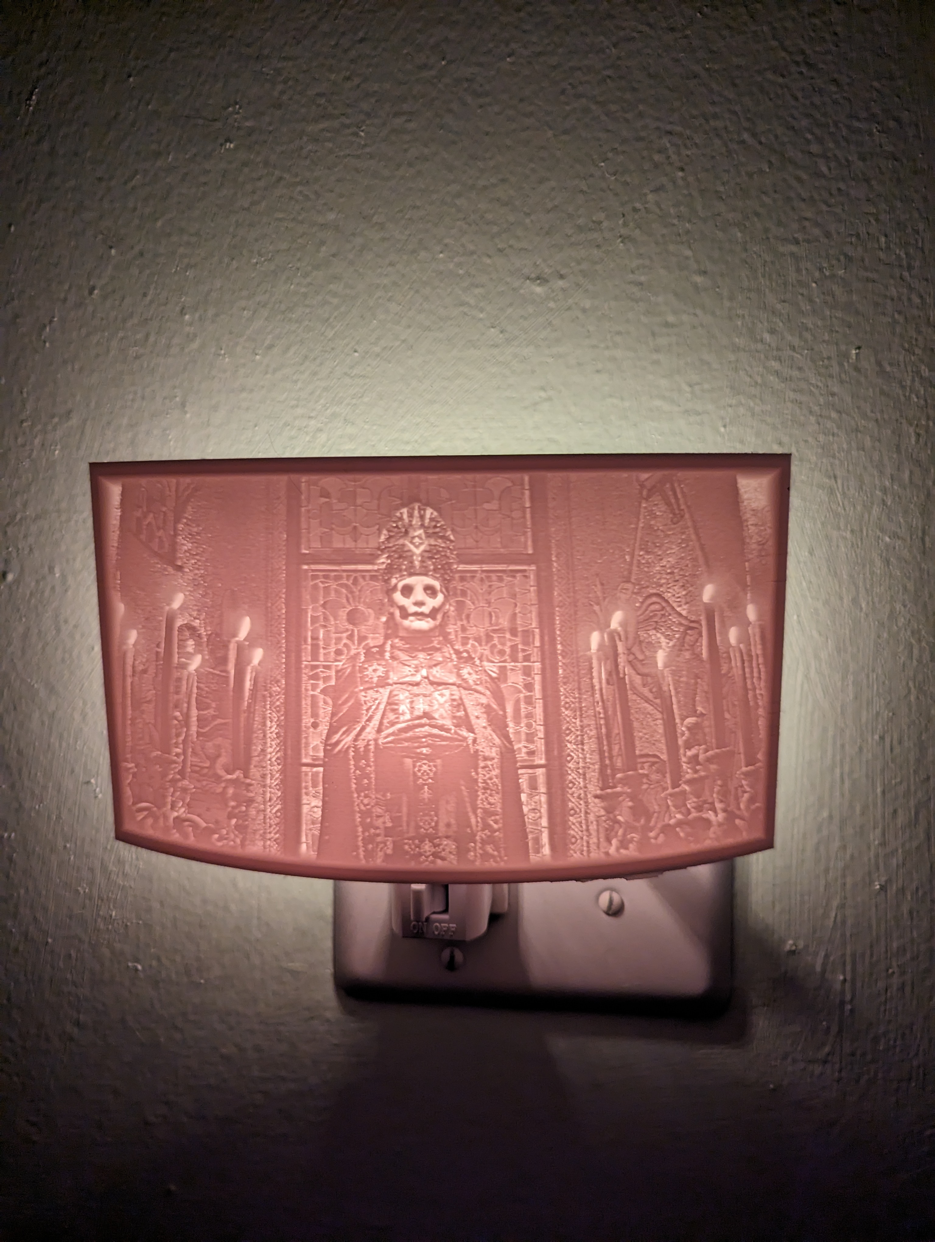 Ghost Band Litho Nightlight