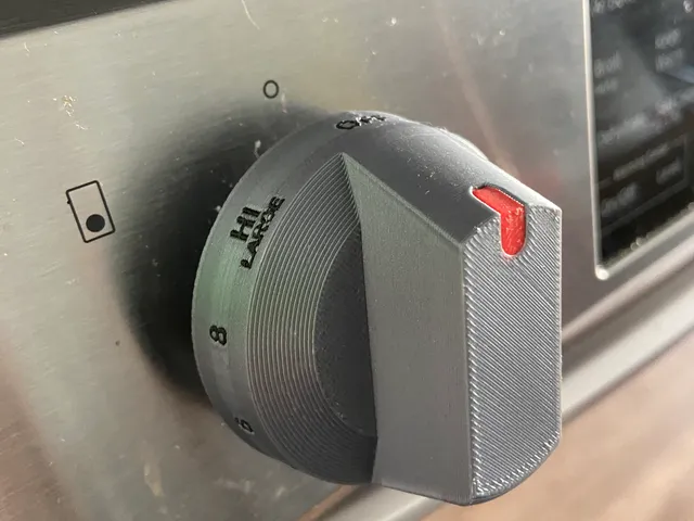 Samsung oven knobs with markings
