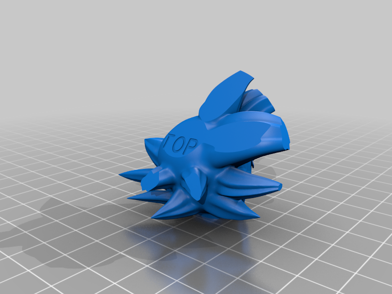 Goku head for pop-up hook
