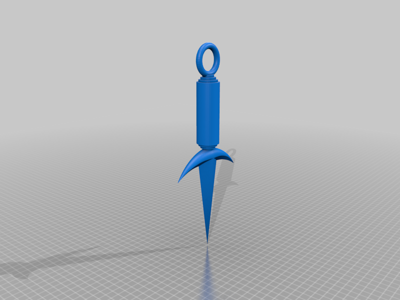 Miniatura 2 do modelo 3D Minato kunai