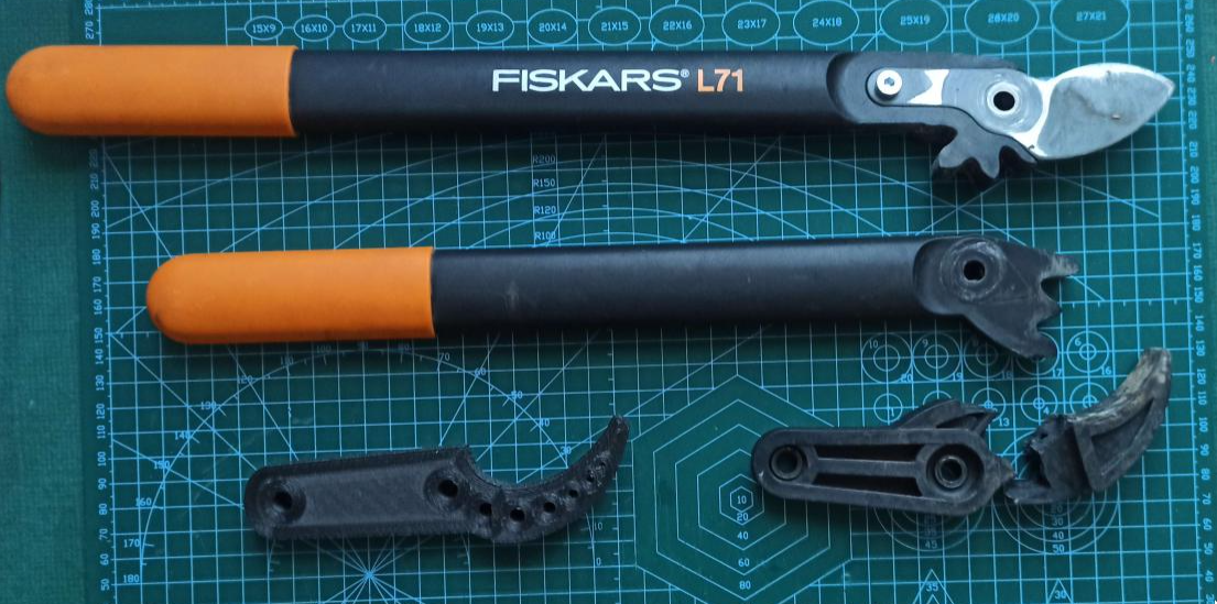 Fiskars L71 replacement jaw by Grzegorz Z. | Download free STL model ...