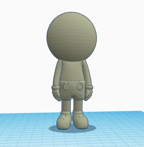Miniatura 2 do modelo 3D Kaws Round Head
