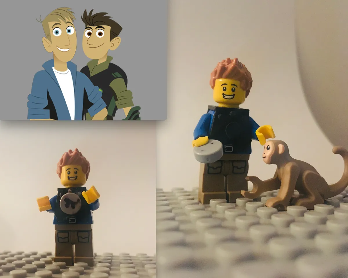 Wild kratts hot sale lego sets