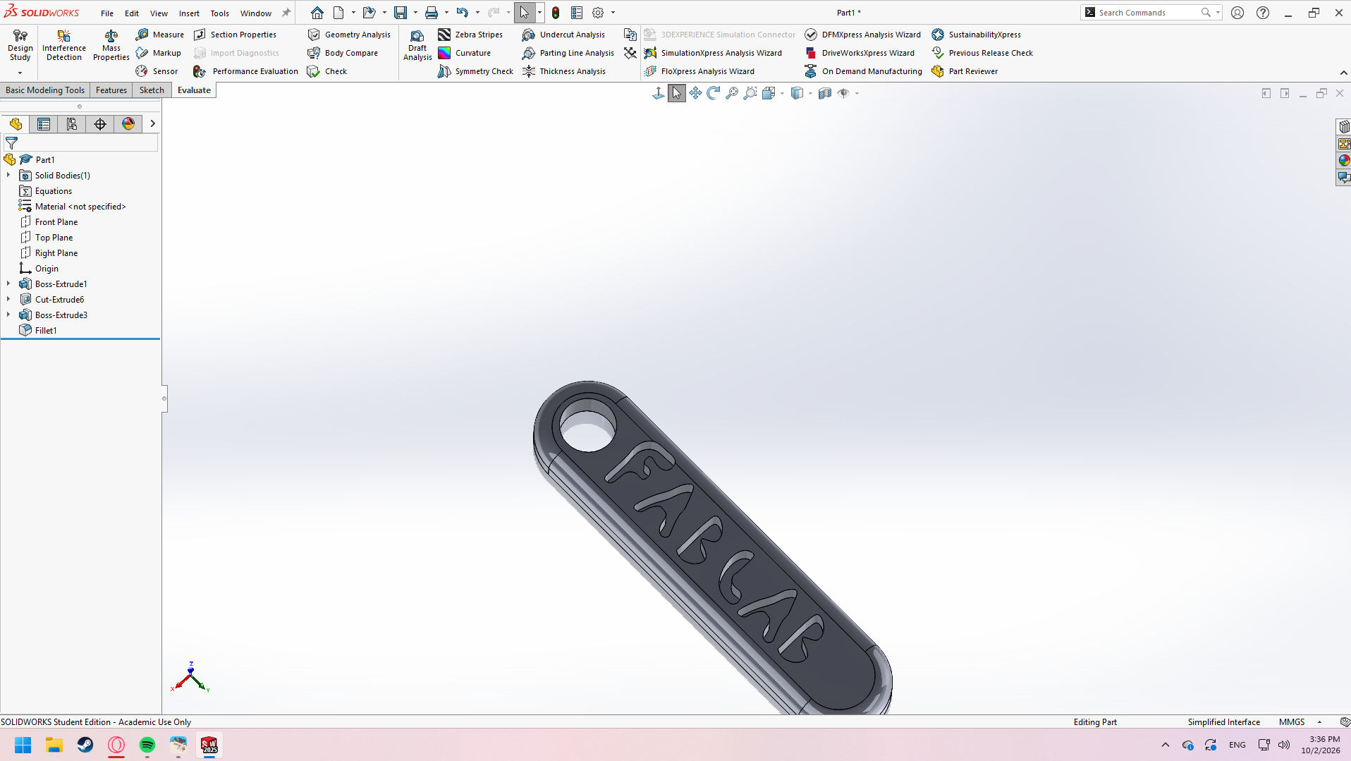 fablab key ring