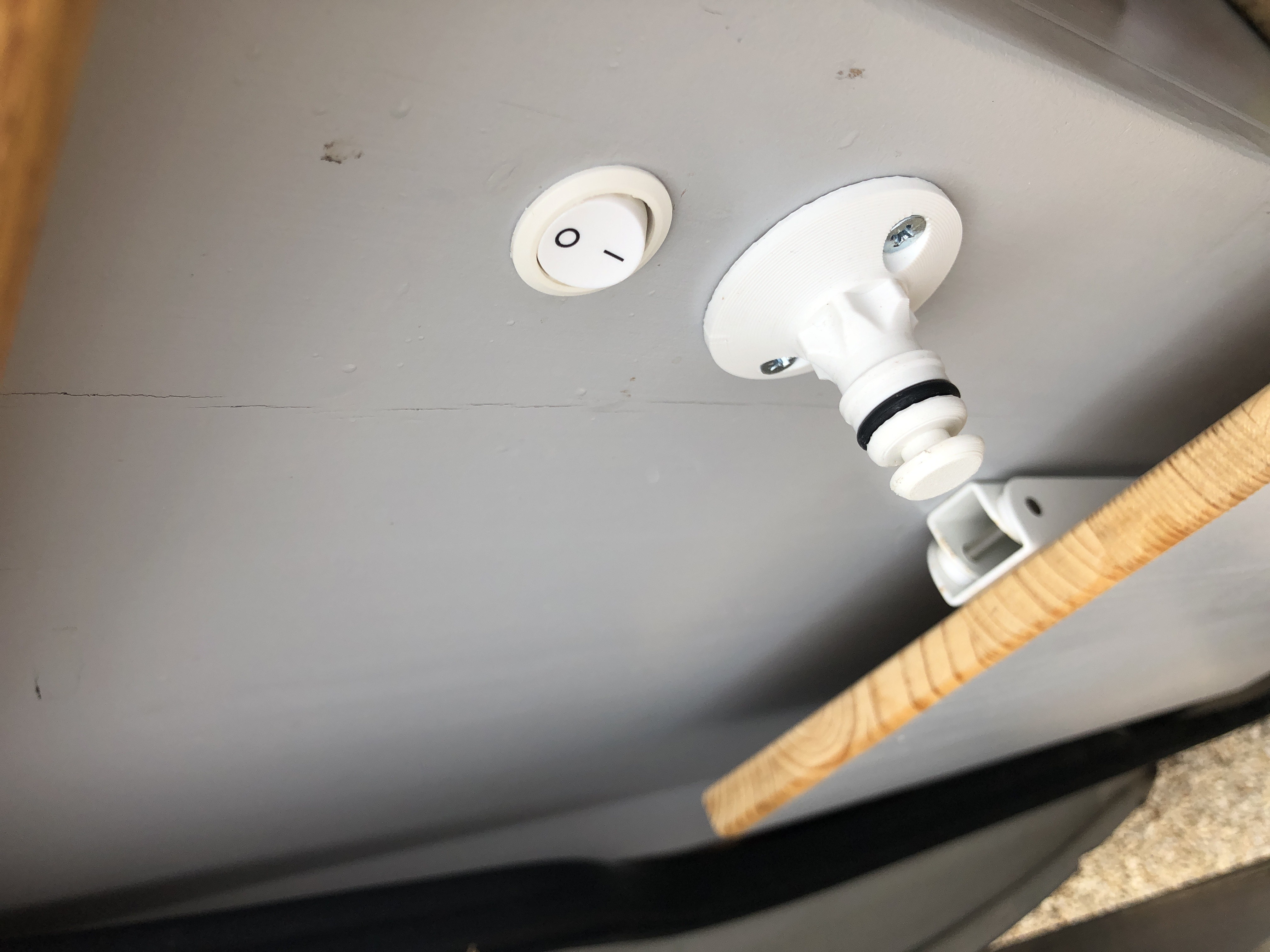 Comet pump (Tauchpumpe) to Gardena Adapter