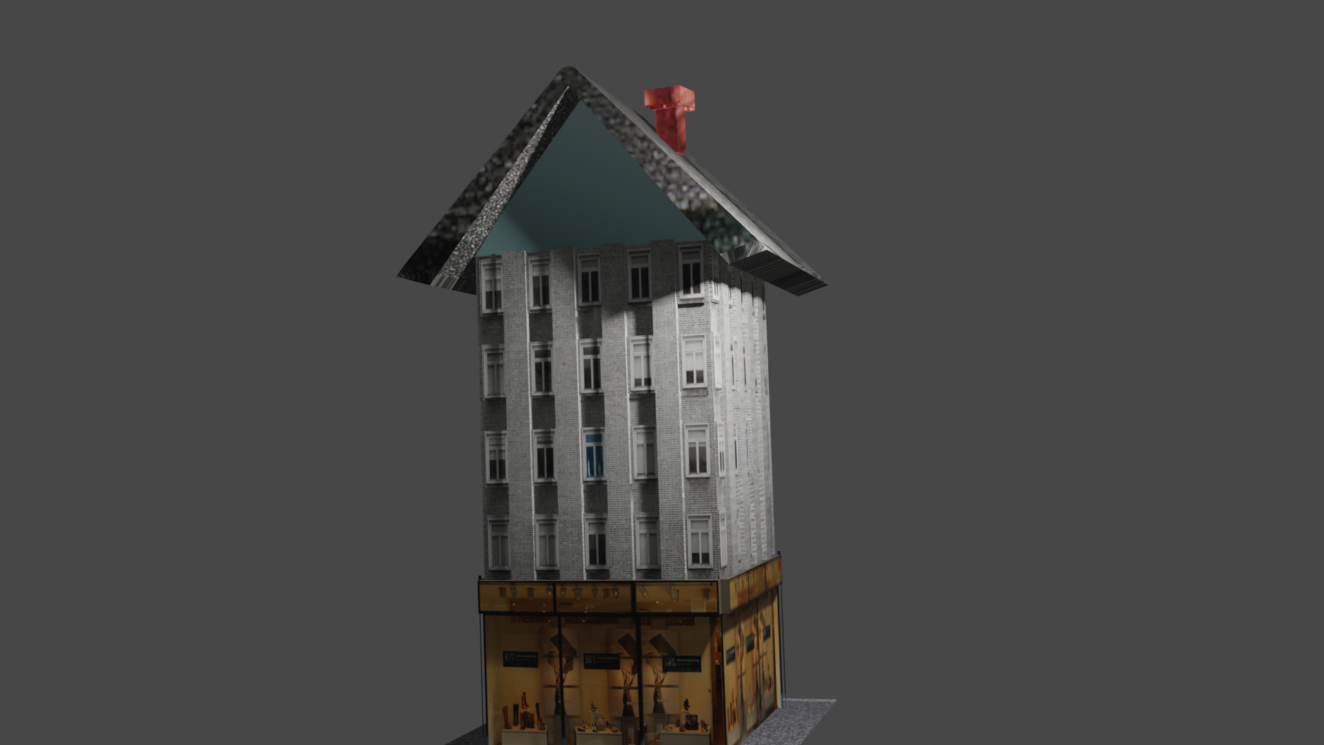 3D  new house