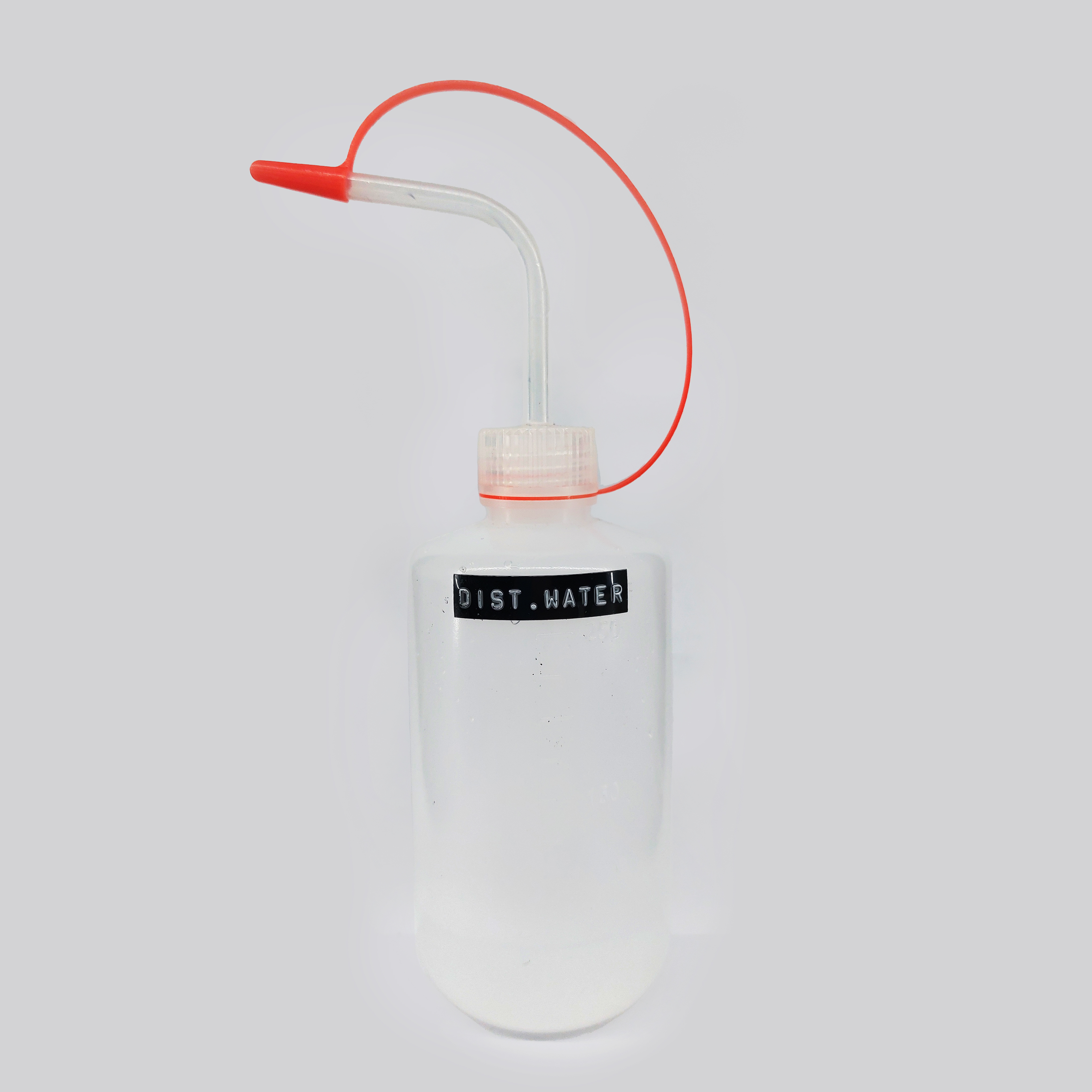 Squirt Bottle Cap / Squeeze Bottle Cap with link for 250ml bottles by