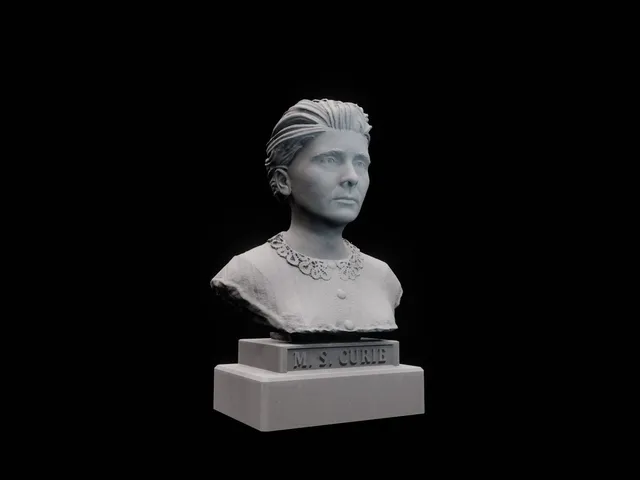 Marie Curie bust