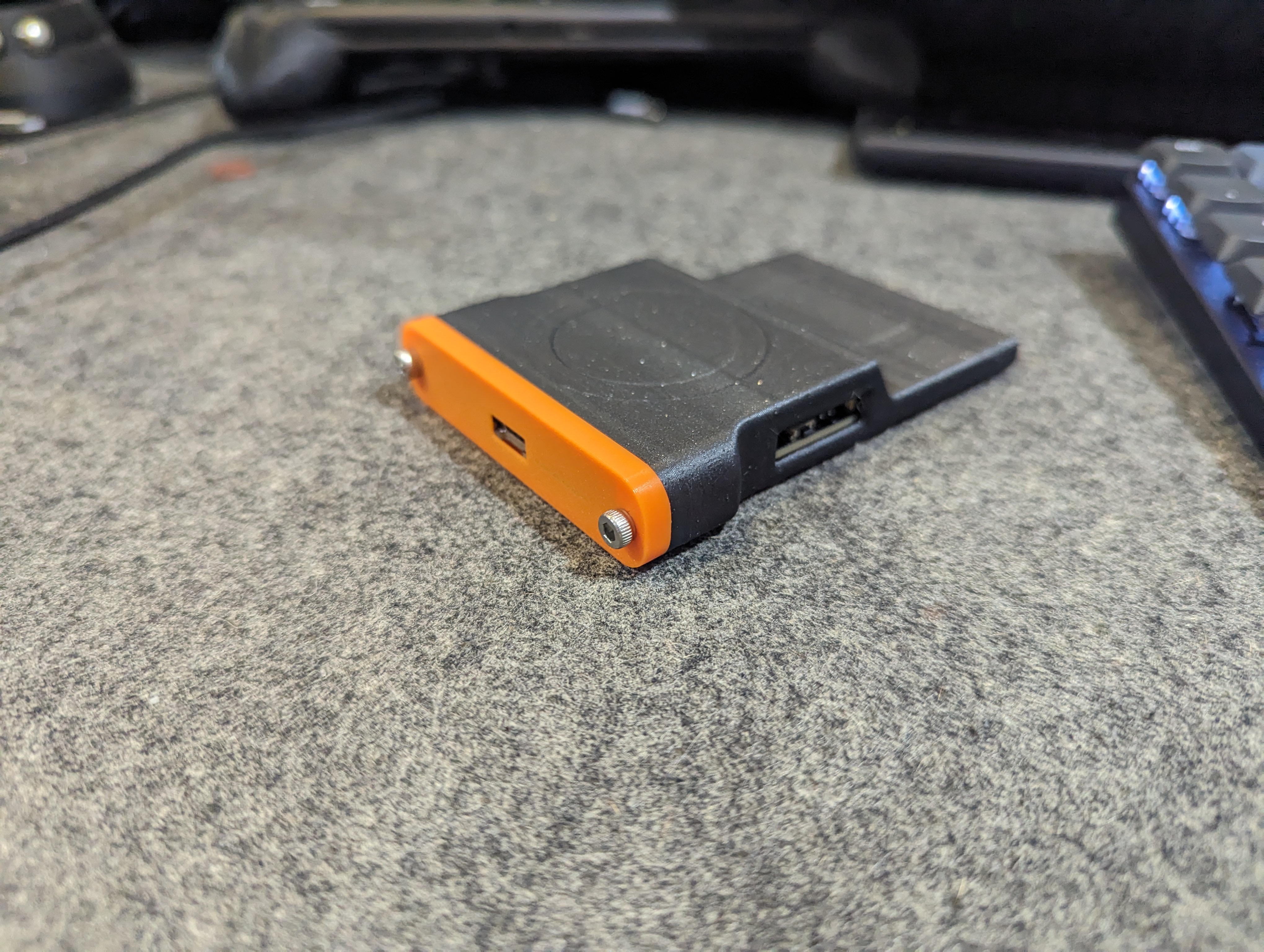 Proxmark 3 slim case lid for bad fit