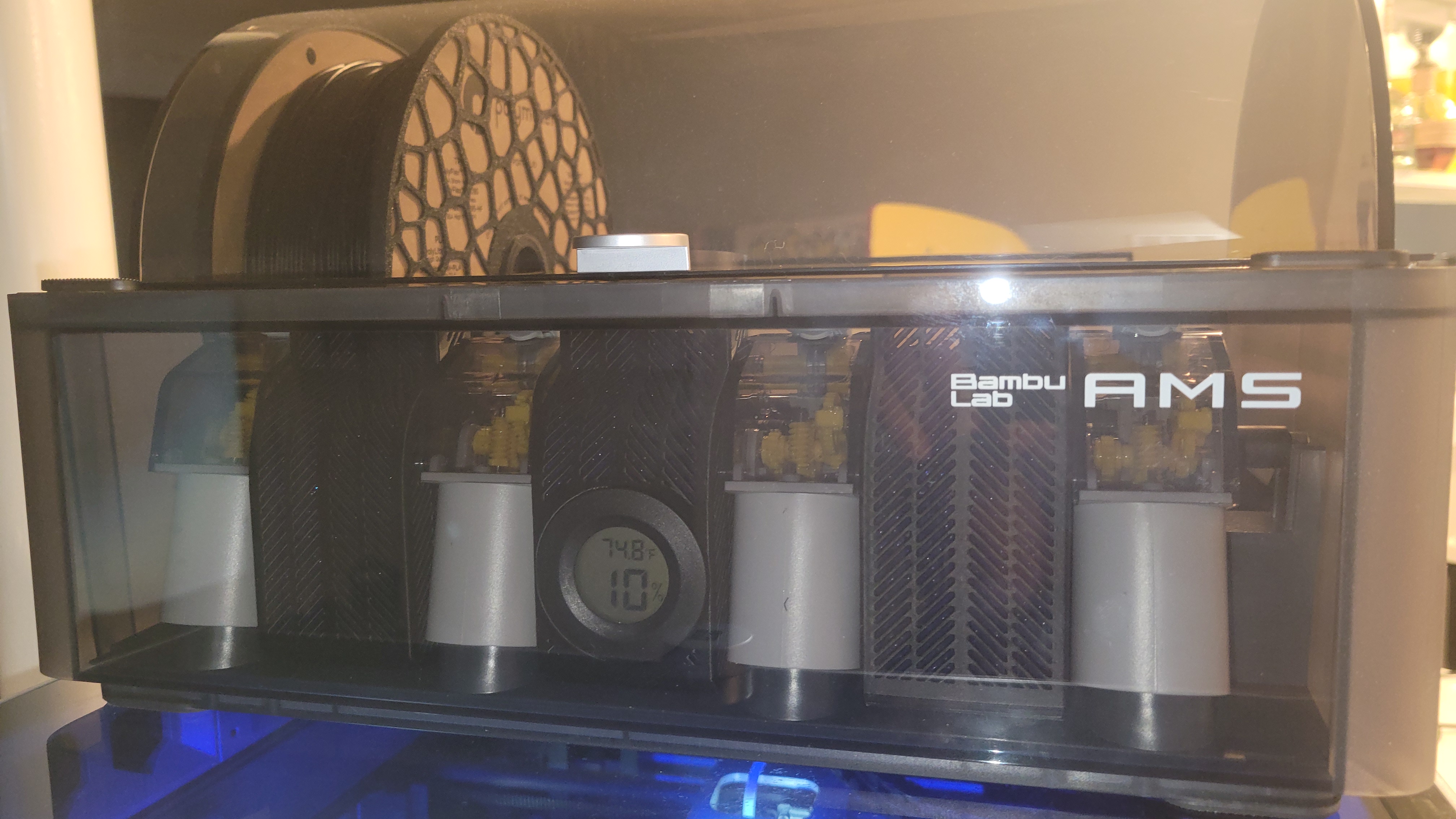 Bambu Lab AMS Silica Dry Boxes (OEM and Hydra) - FIX 3D model thumbnail