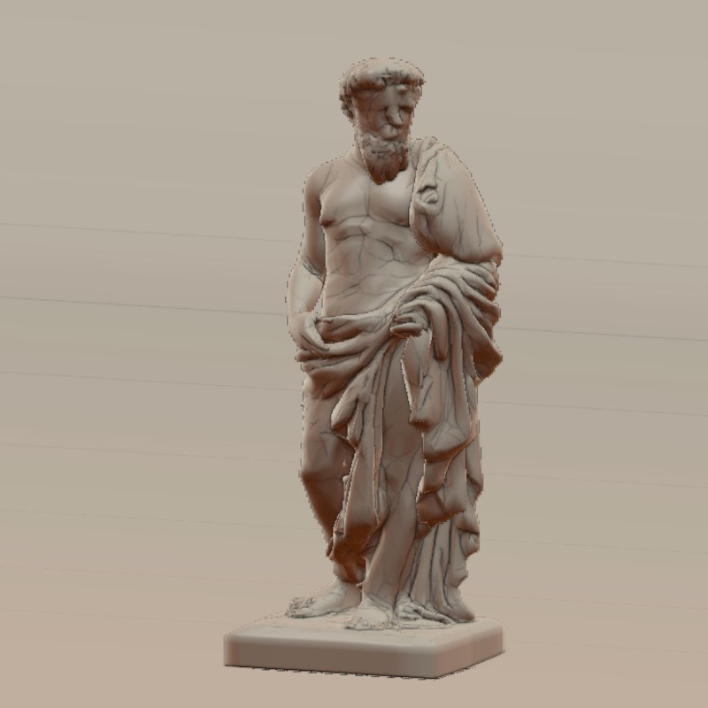 Diorama FDM Roman Statue NOsupport FDMredy Supportfree