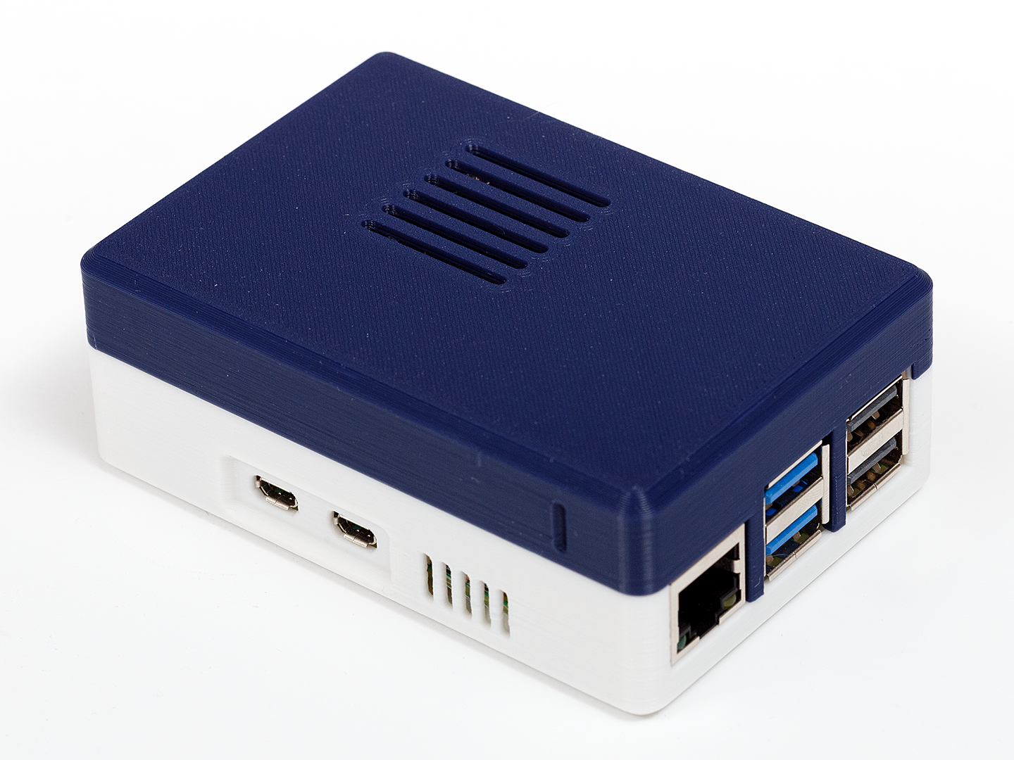Case for Pi-5 with Waveshare PoE M.2 Hat+