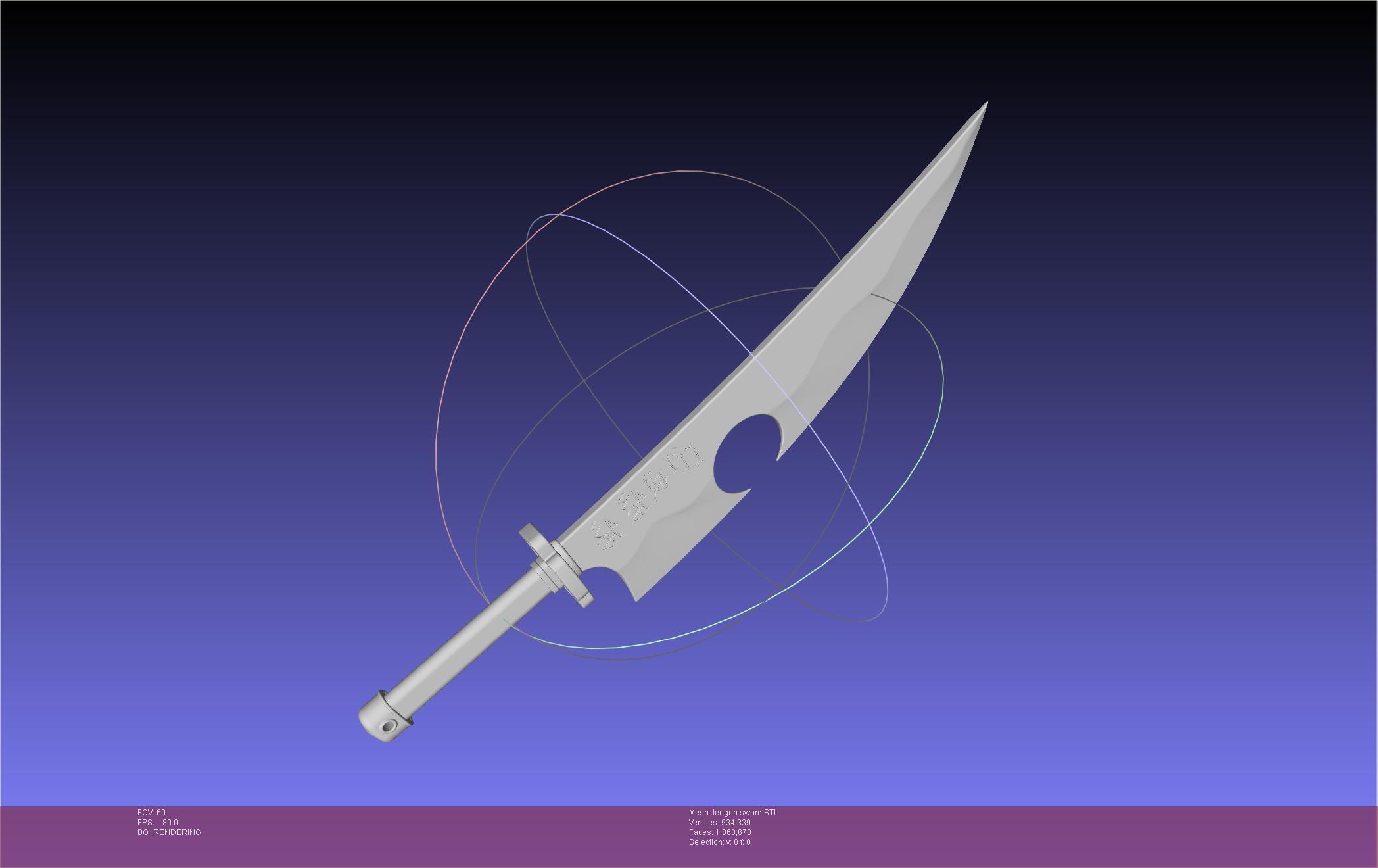 Demon Slayer Uzui Tengen Sword