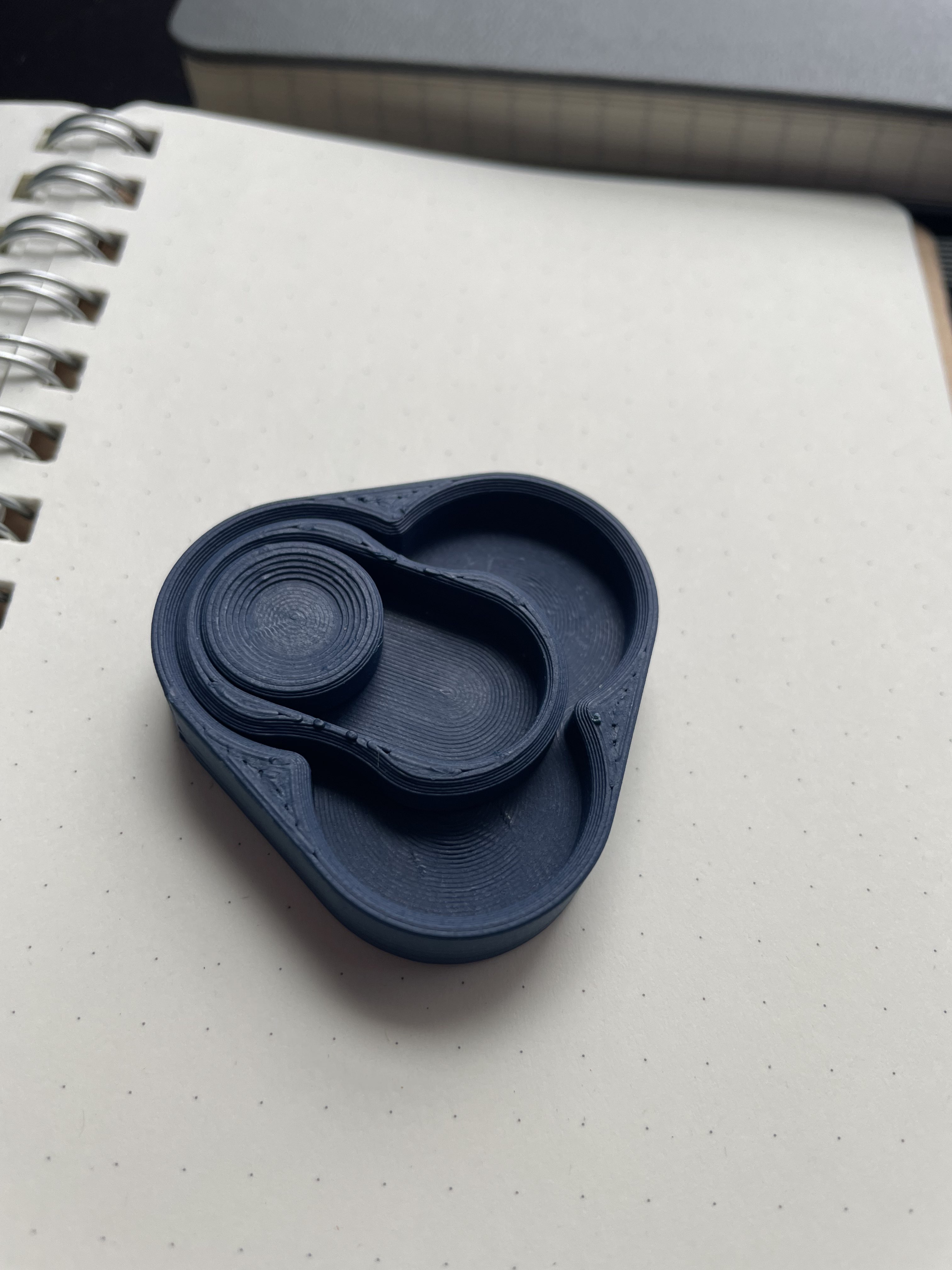 covered fidget-base-double stacked 6x2 magnets