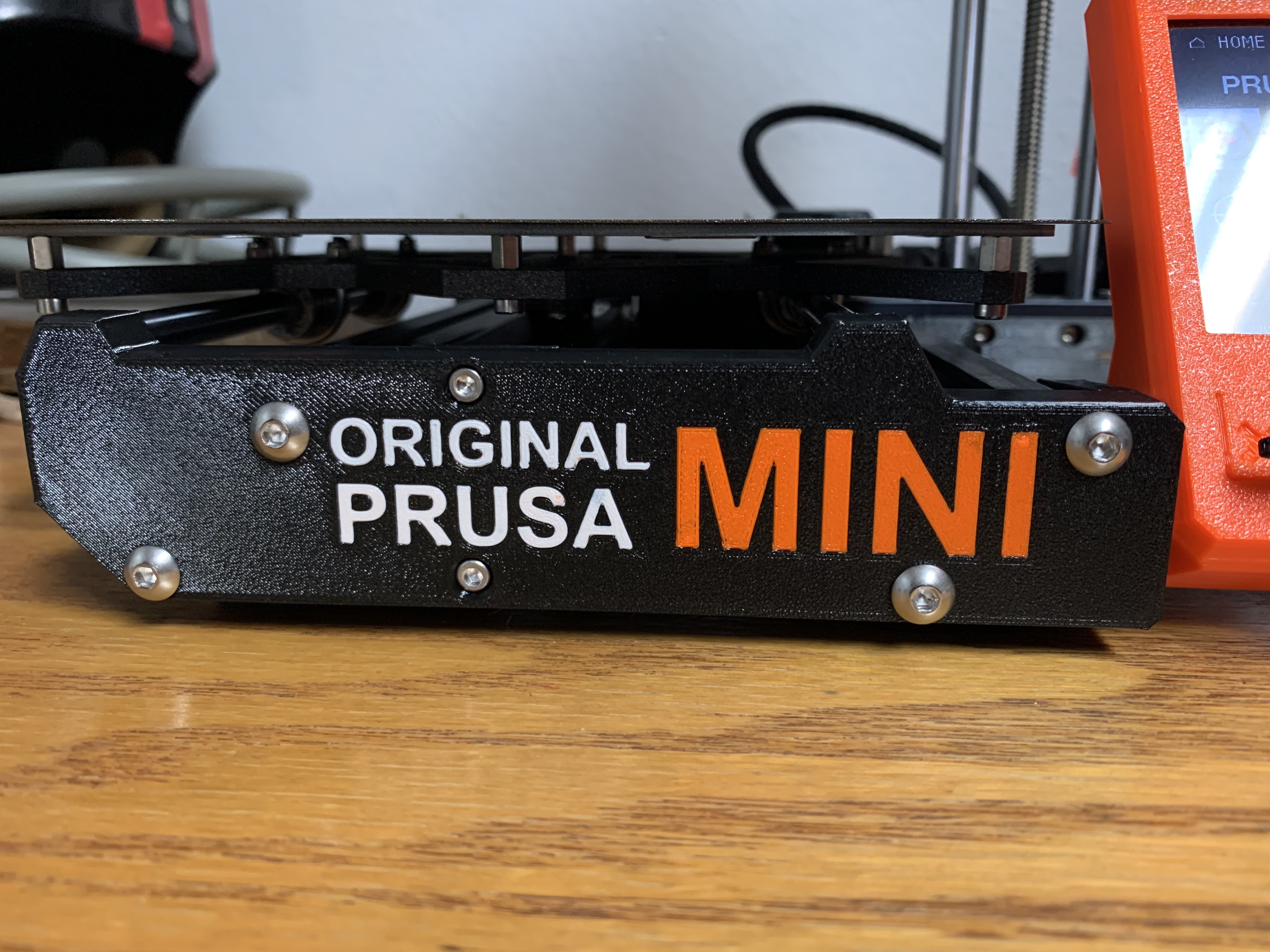 Prusa Mini Y-Plate Front Cover Color Change PLA (No MMU2S)