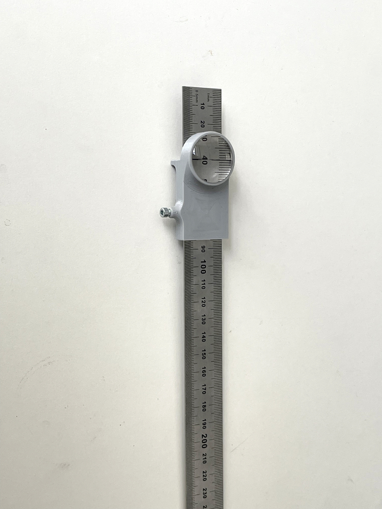 Lens Measure Depth Ruler Ruler depth stop with indicator lens by Sunday Objects | Download free ...
