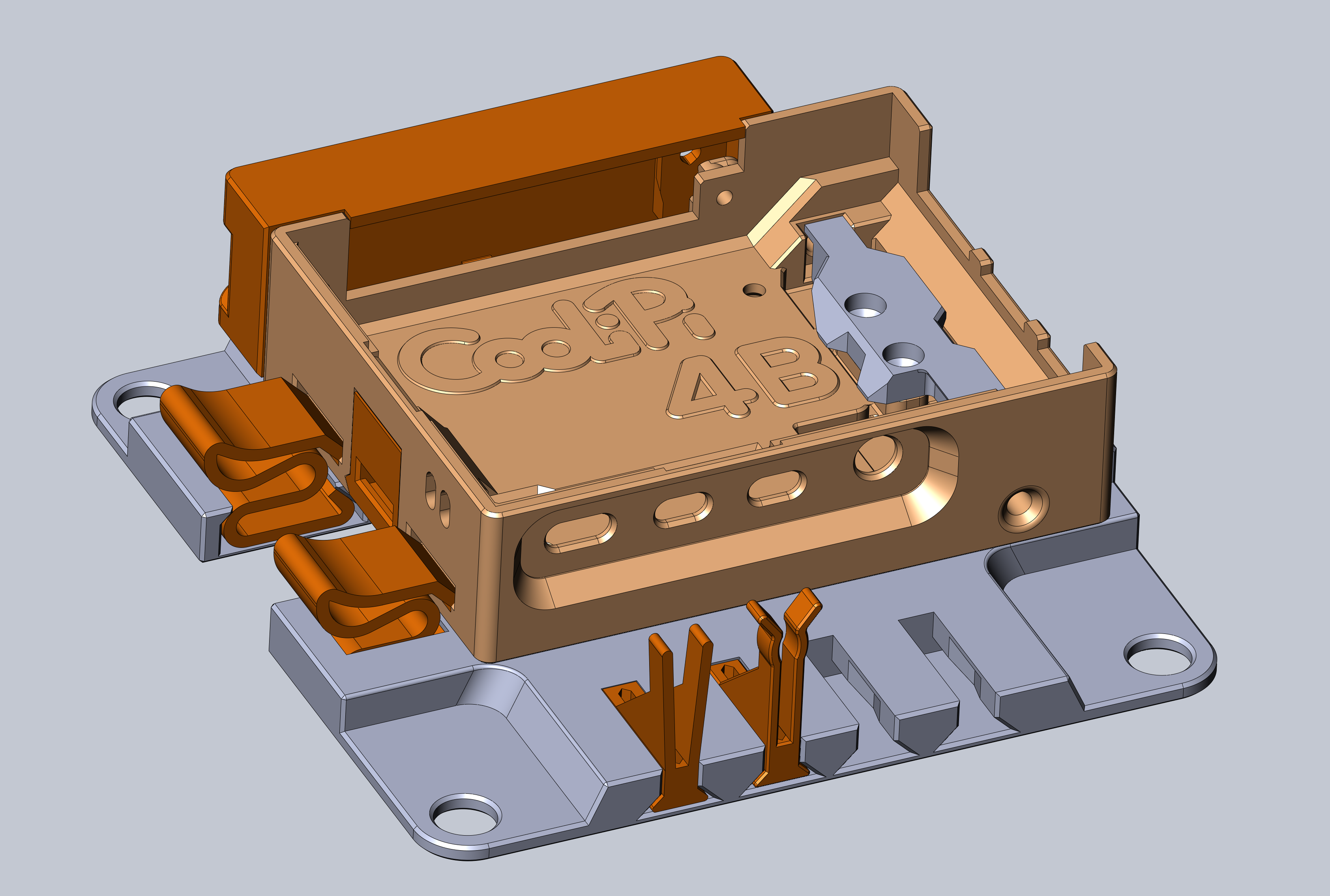 Miniatura 8 do modelo 3D CooliPi 4B CASE