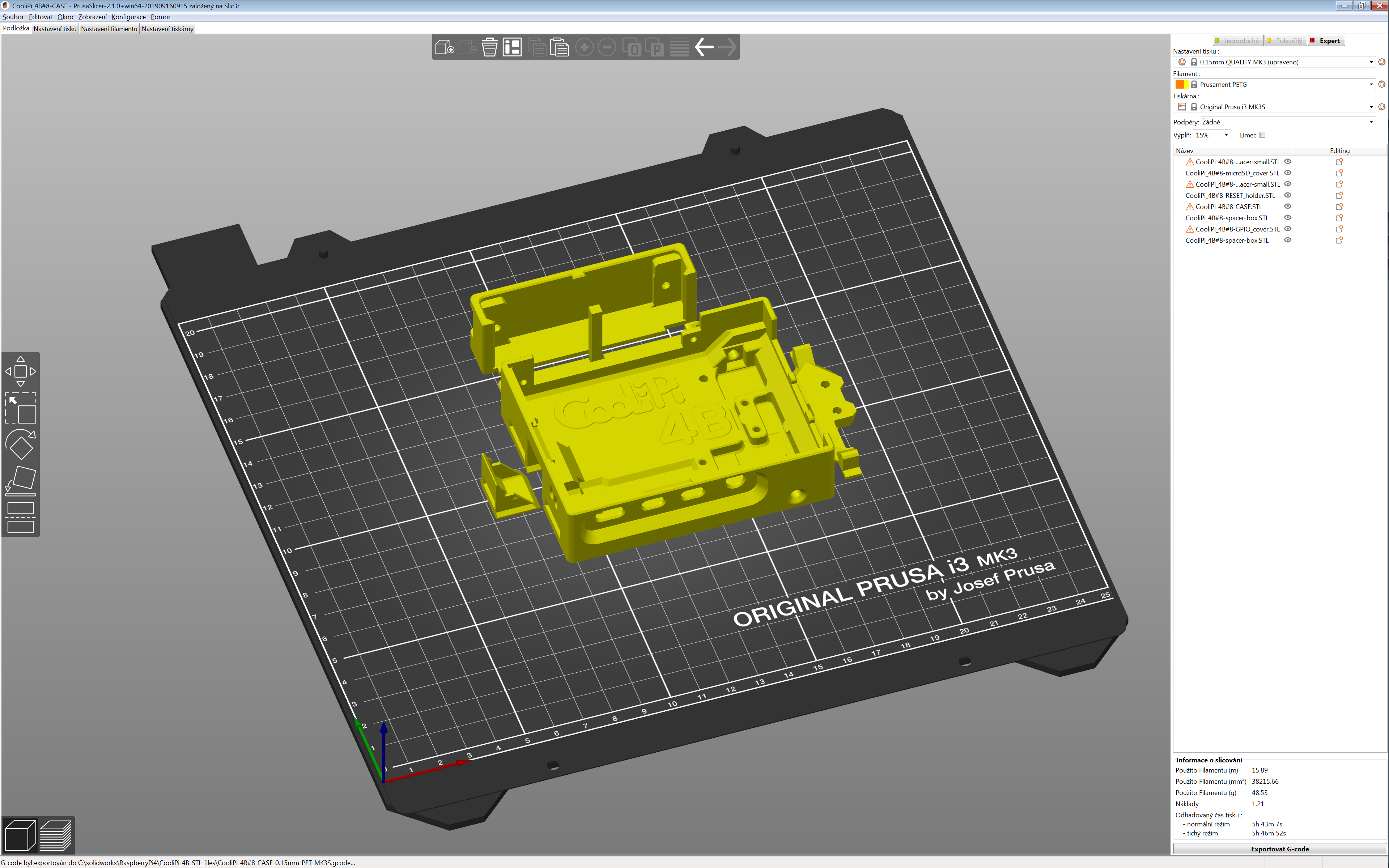 Miniatura 10 do modelo 3D CooliPi 4B CASE