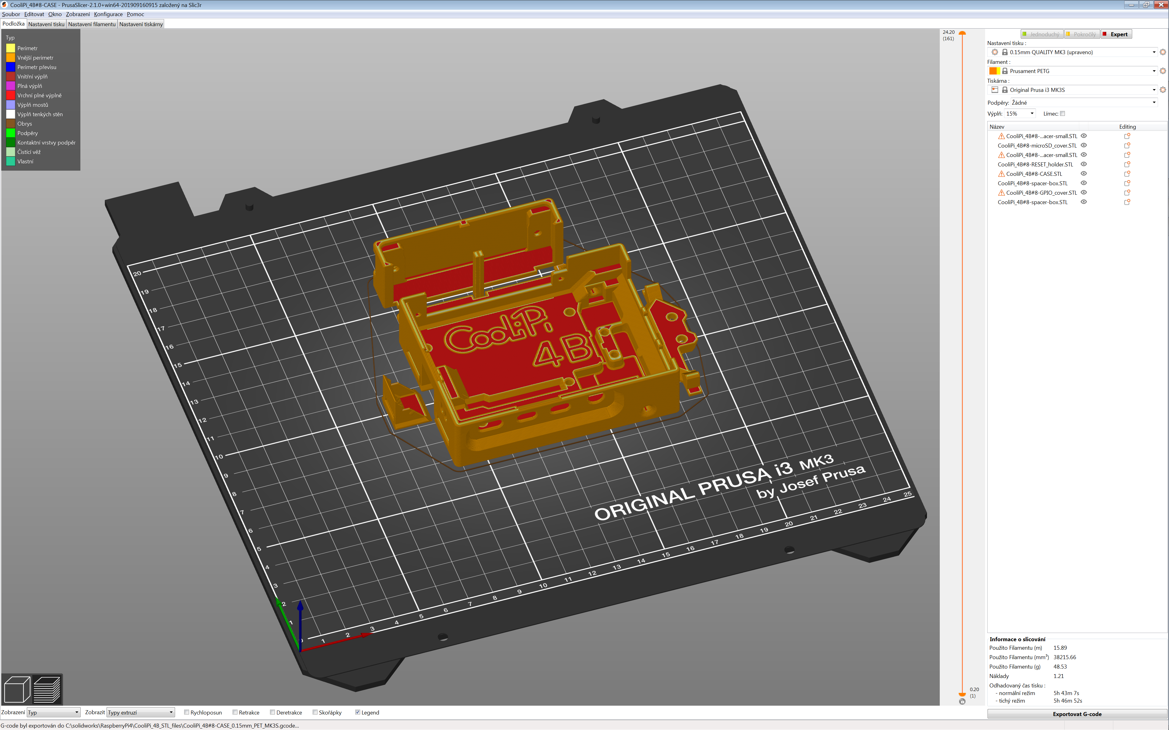 Miniatura 11 do modelo 3D CooliPi 4B CASE