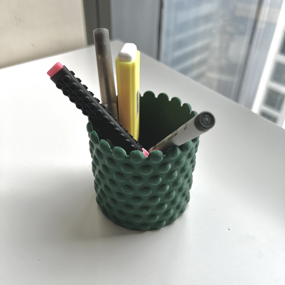 Bubble Pencil Holder