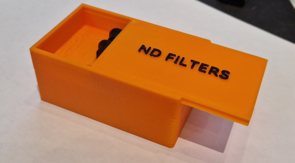 Camera Butter ND Filters Case by konseben Download free STL model
