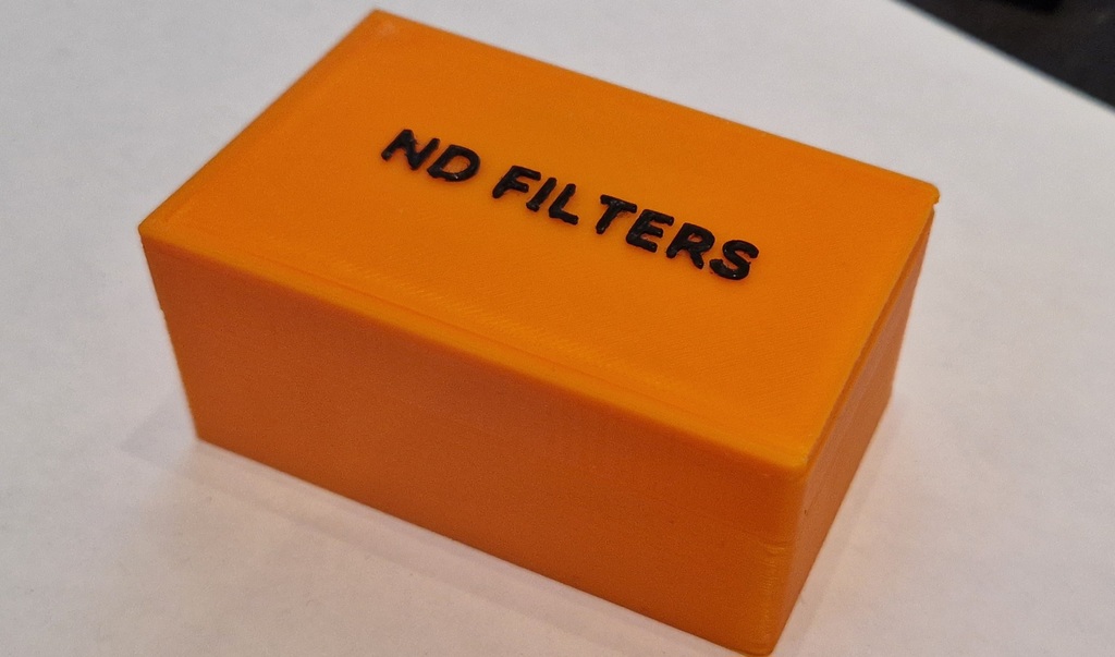 Camera Butter ND Filters Case by konseben Download free STL model