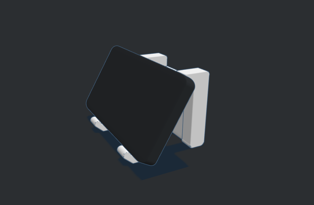 Phone Holder For Qube 500 Flat