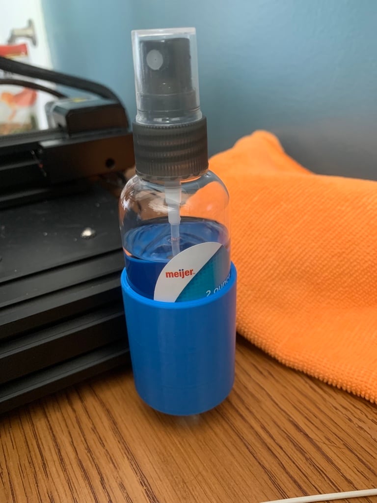 Spray Bottle Holder - Ender 3 V2 by webguyatwork | Download free STL ...