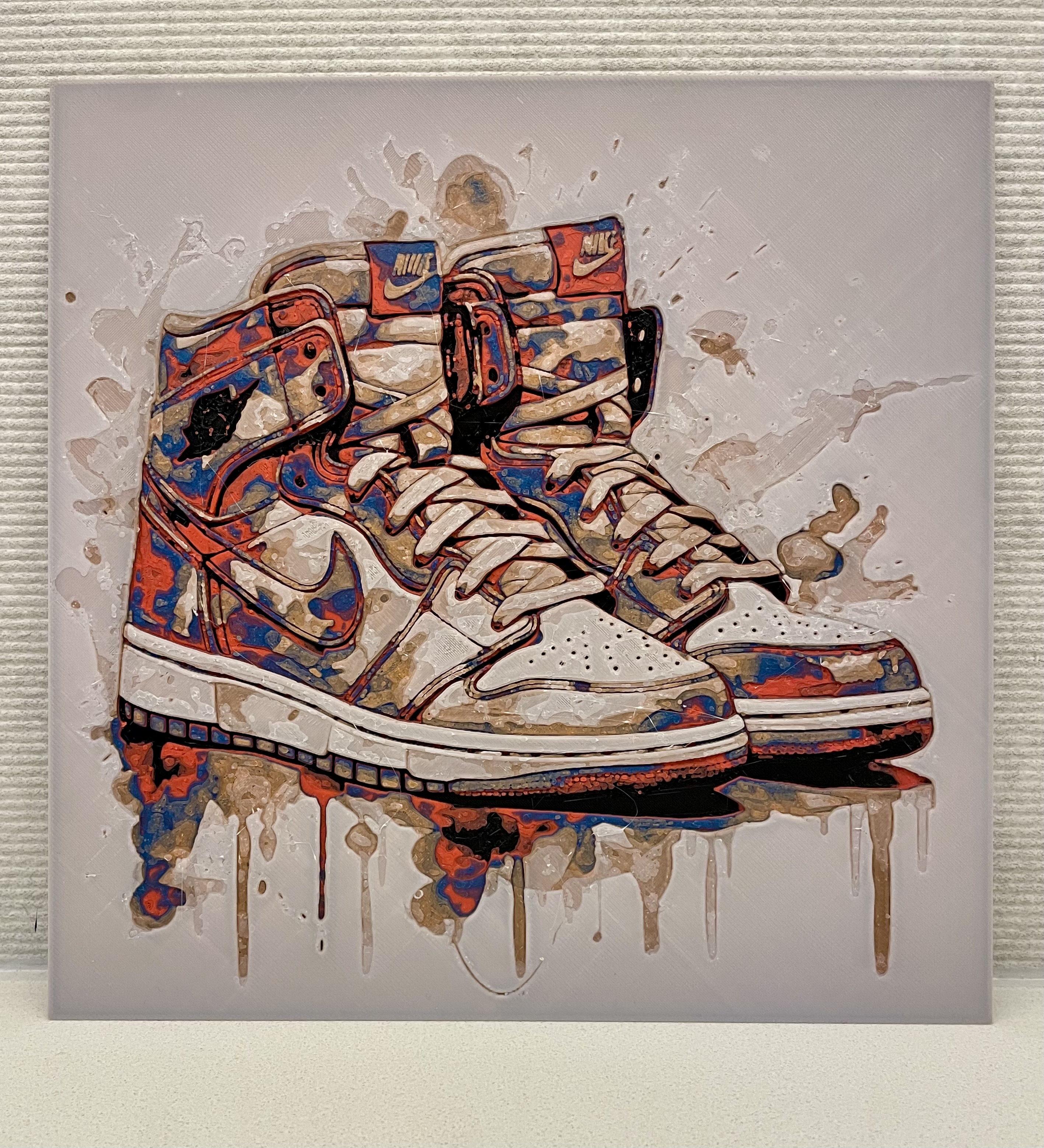 Nike Jordan 1 - Hueforge Filament Painting