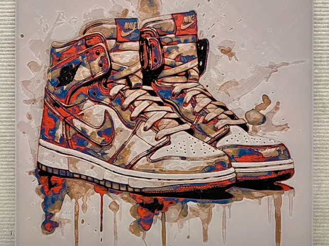 Nike Jordan 1 - Hueforge Filament Painting
