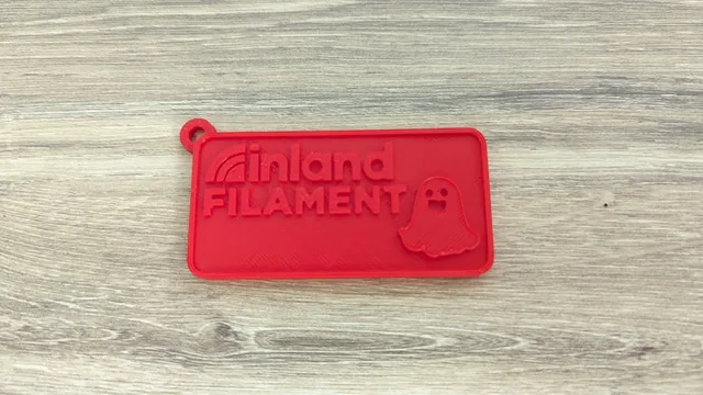 Inland Filament Ghost Keychain