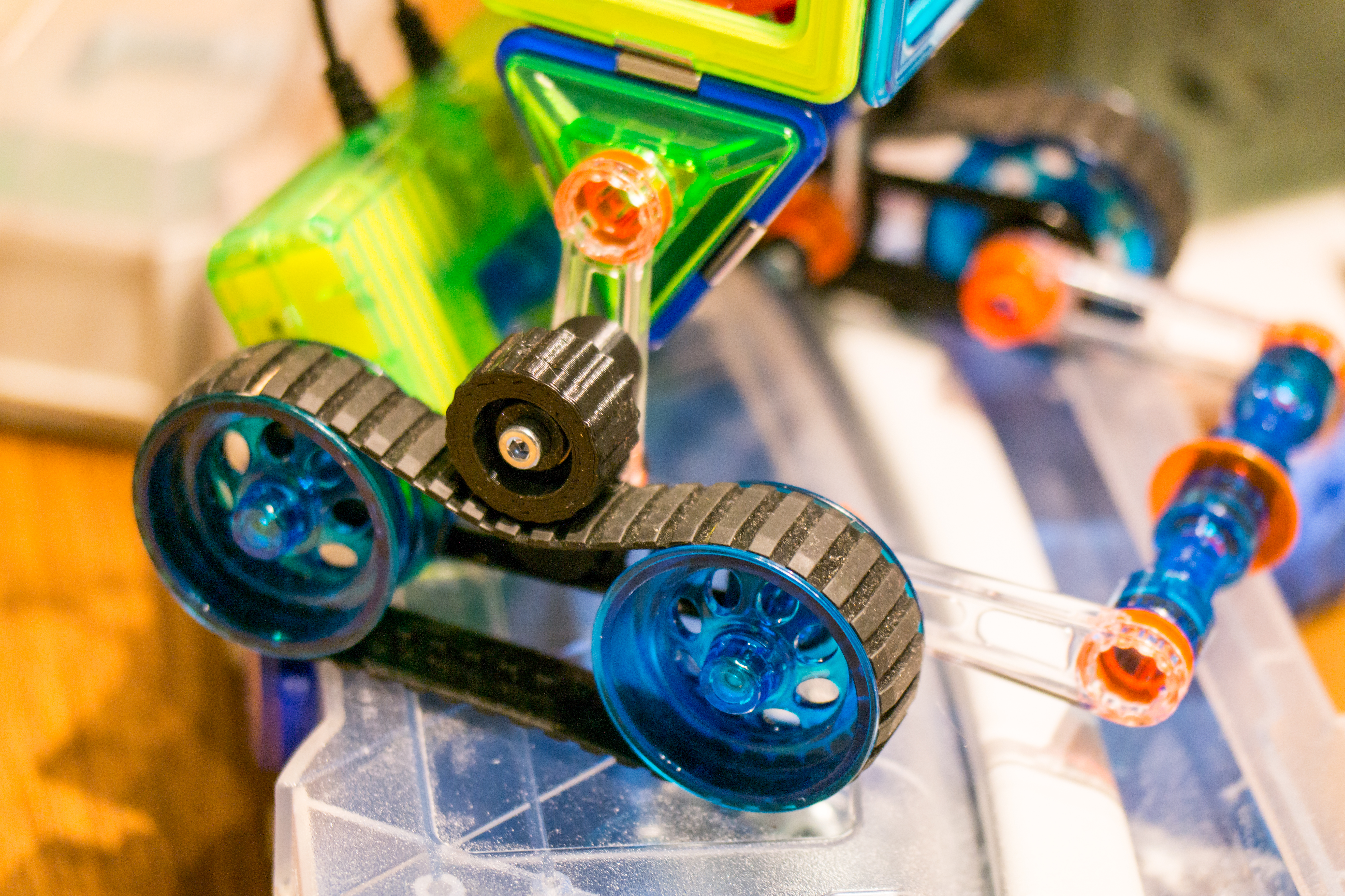 Geosmart Moon Lander belt tensioner