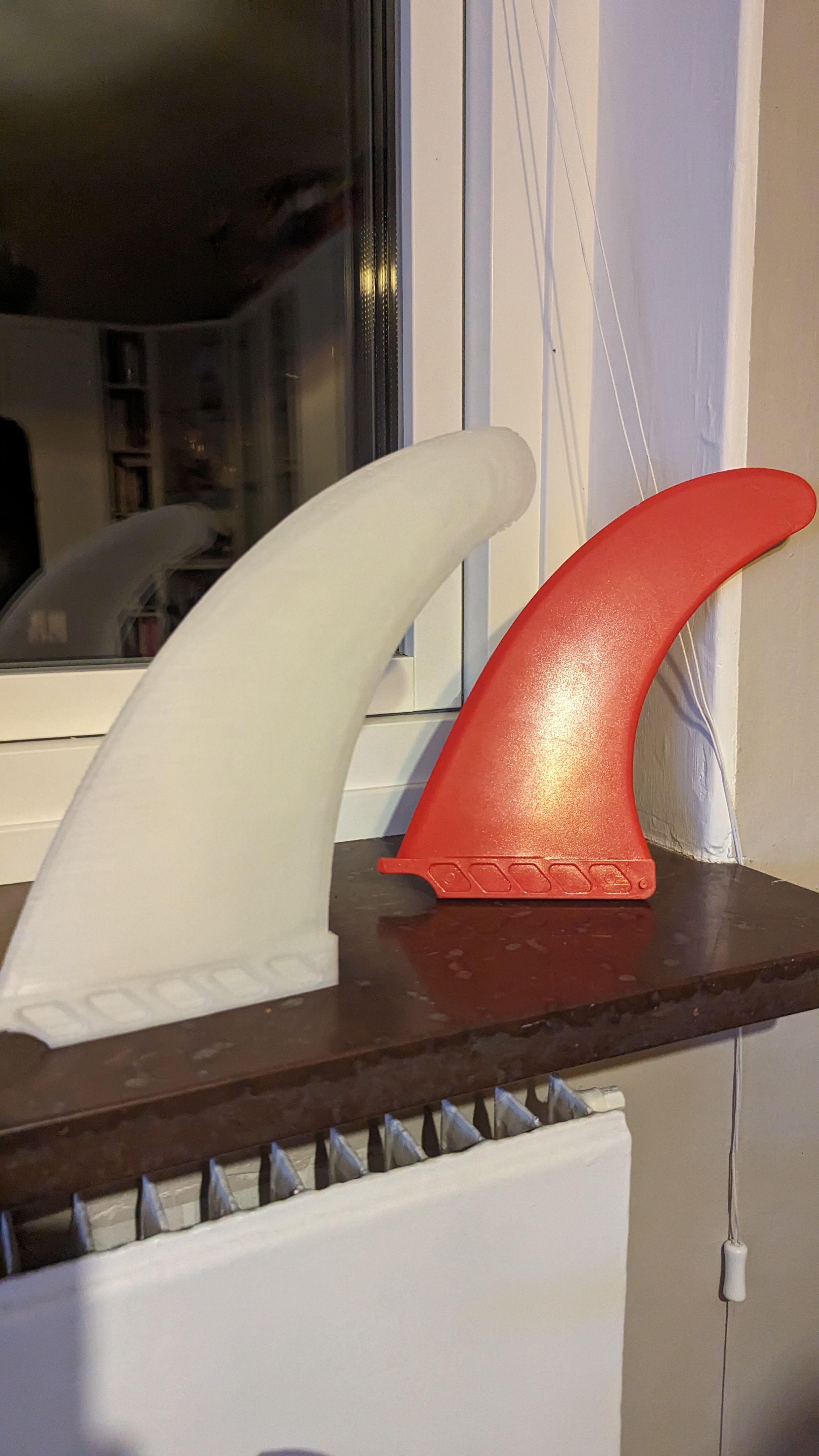 StandUpPaddle board tail fin, Pure